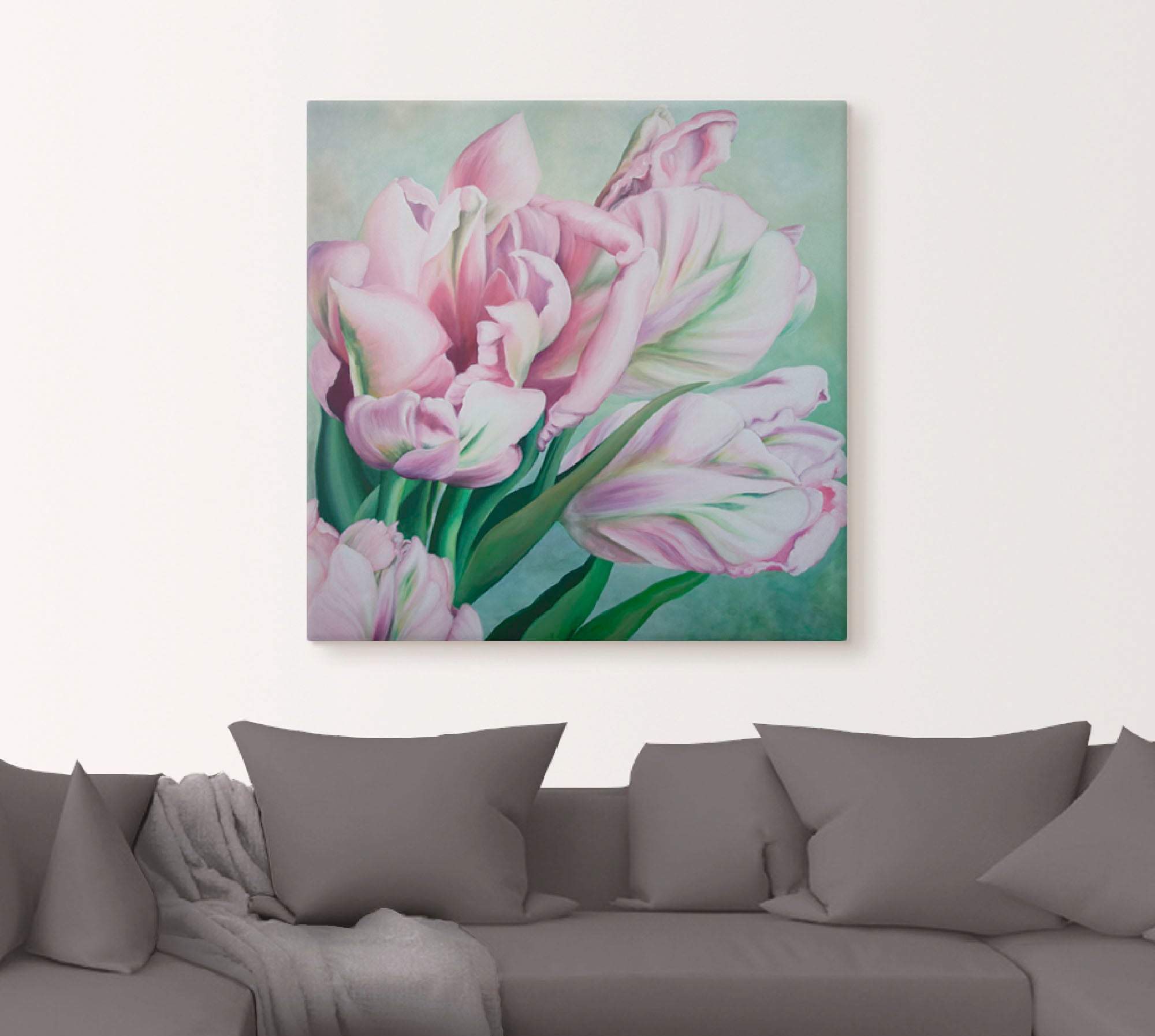 Artland Wandbild "Tulpen", Blumen, (1 St.), als Leinwandbild, Poster in ver günstig online kaufen