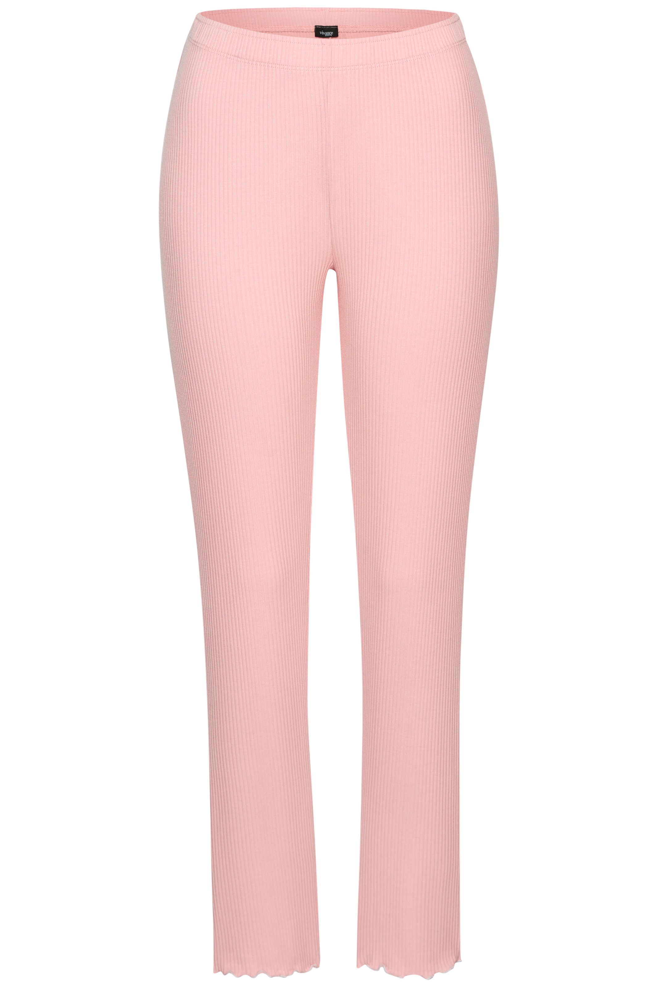 Vivance Dreams Pyjama, mit süßem Babylock-Saum