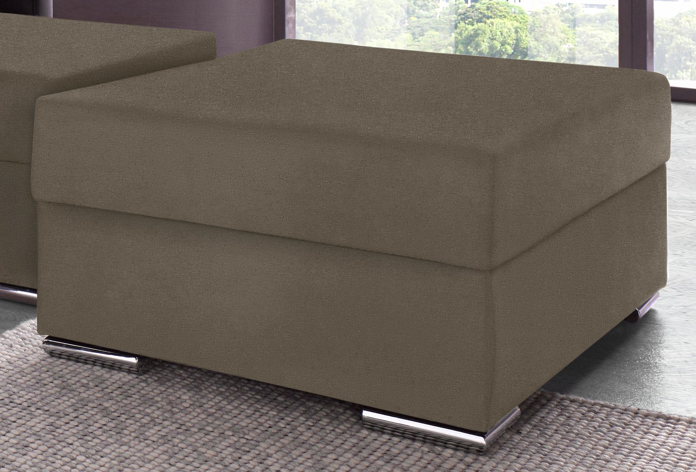 COLLECTION AB Hocker "John, B: 100 cm" optional Federkernpolsterung