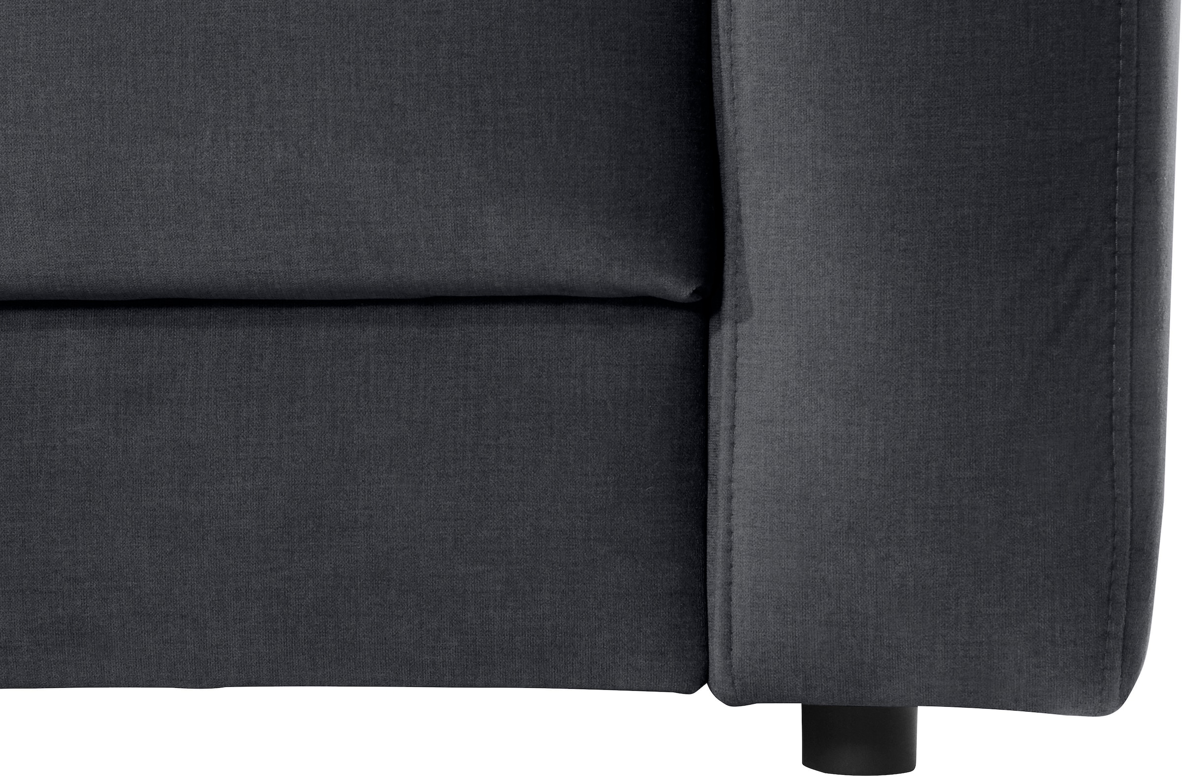 Places of Style Wohnlandschaft »Bloomfield, U-Form«, mit extra tiefer Sitzfläche, wahlweise mit Sitztiefenverstellung