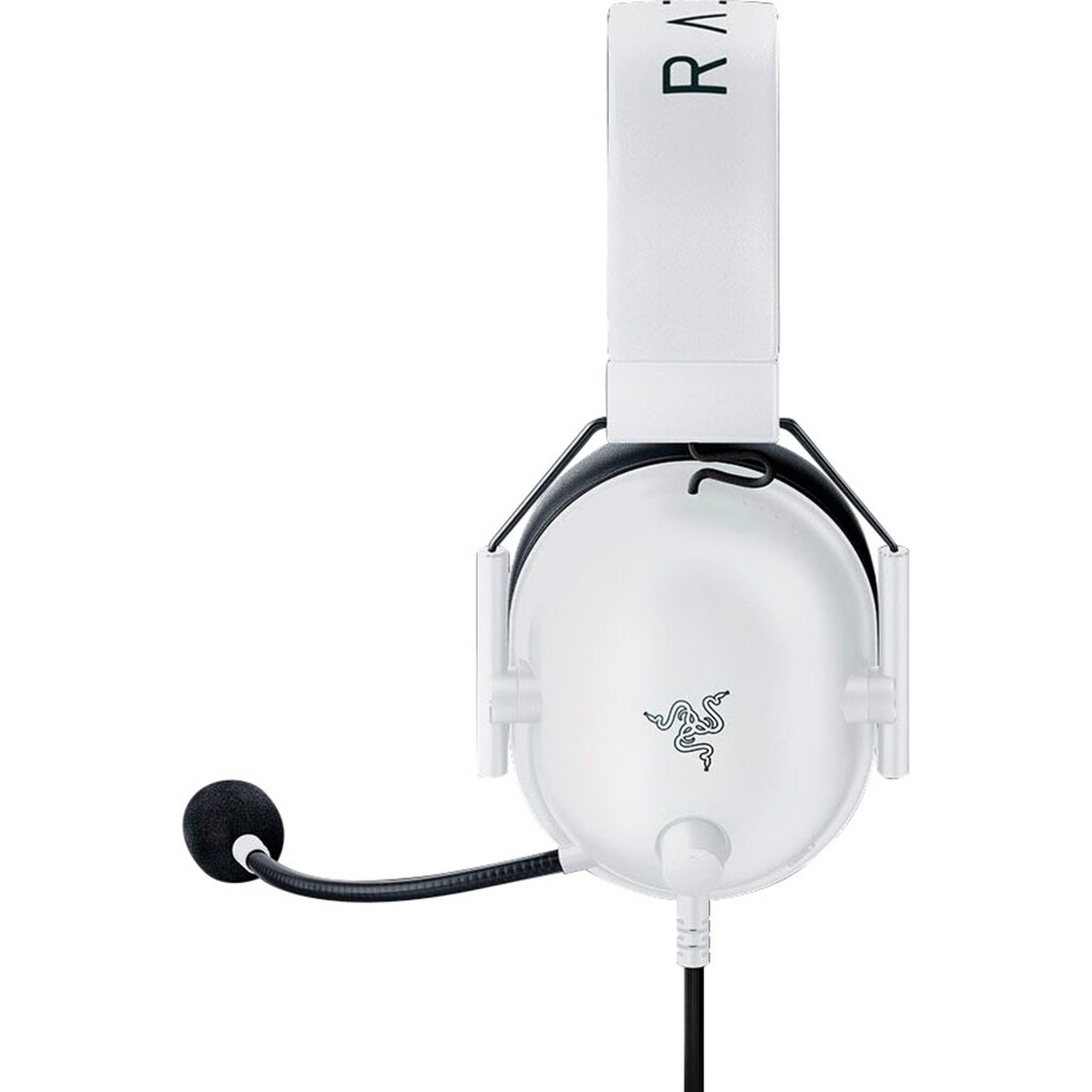 RAZER Gaming-Headset »BlackShark V2 X - Weiß«, Rauschunterdrückung-Mikrofon abnehmbar