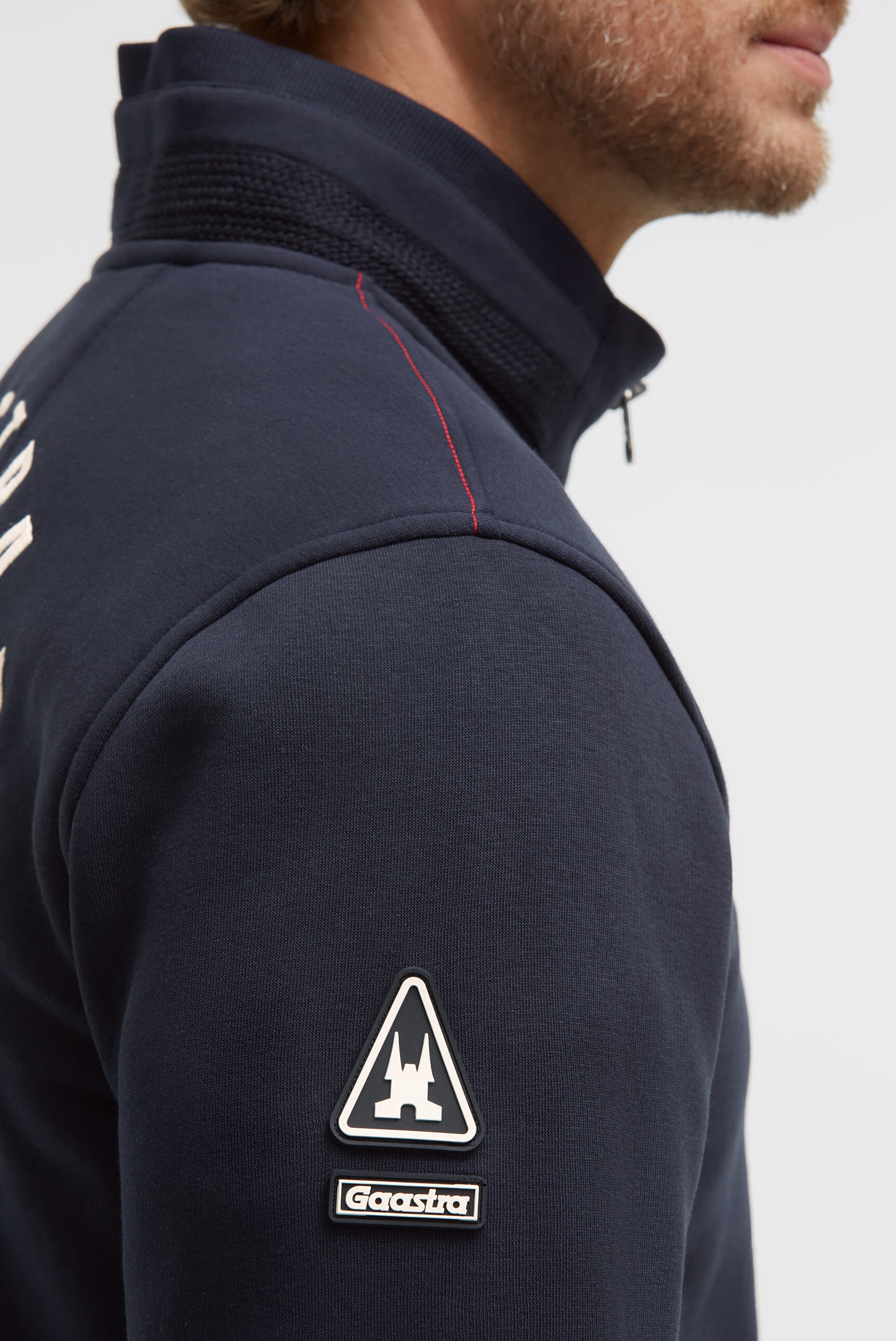 Gaastra Sweatjacke mit Stehkragen