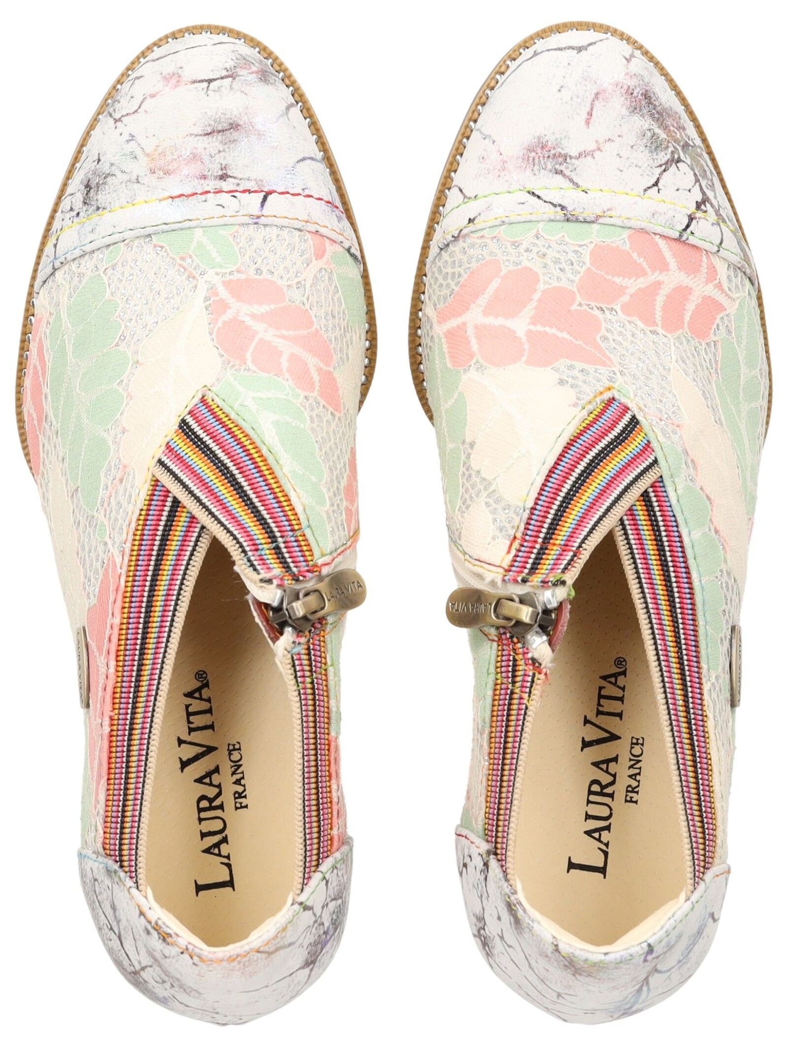 LAURA VITA Pumps »LAURA VITA Pumps Leder/Textil«