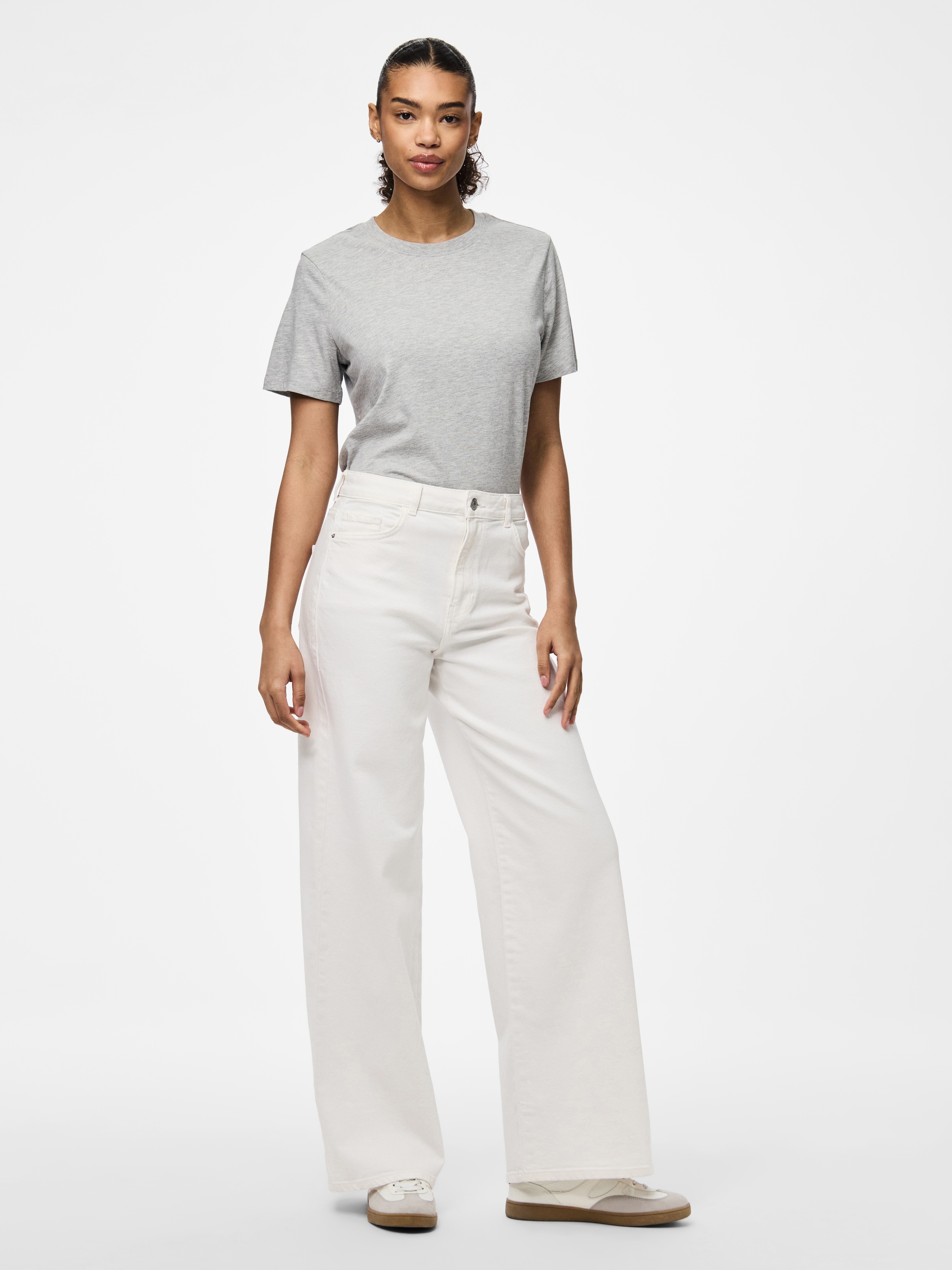 pieces High-waist-Jeans »PCSELMA HW WIDE JEANS OD NOOS BC«