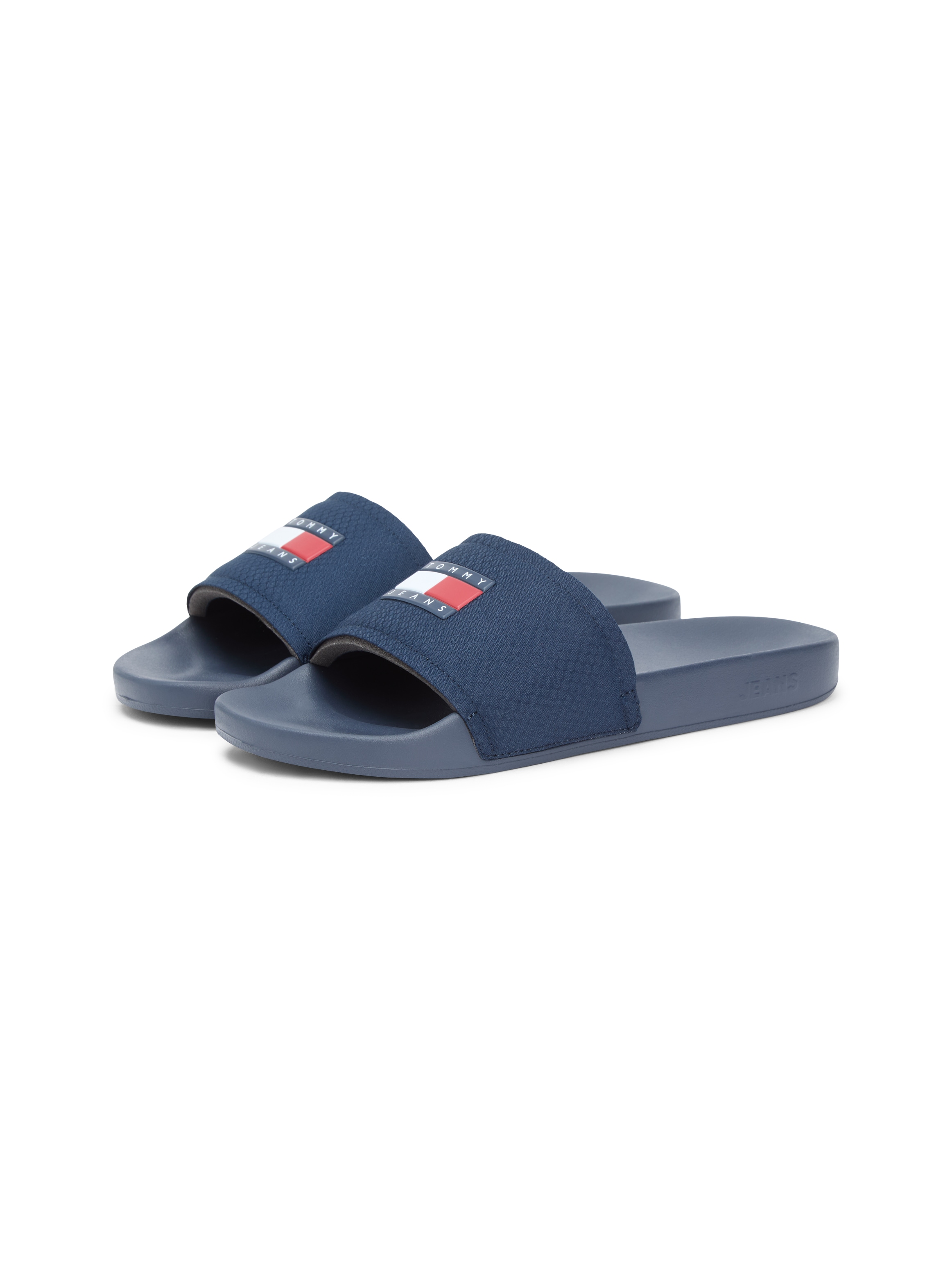 Tommy Jeans Pantolette "TJM POOL SLIDE", Sommerschuh, Badeschuh, Hausschuh günstig online kaufen
