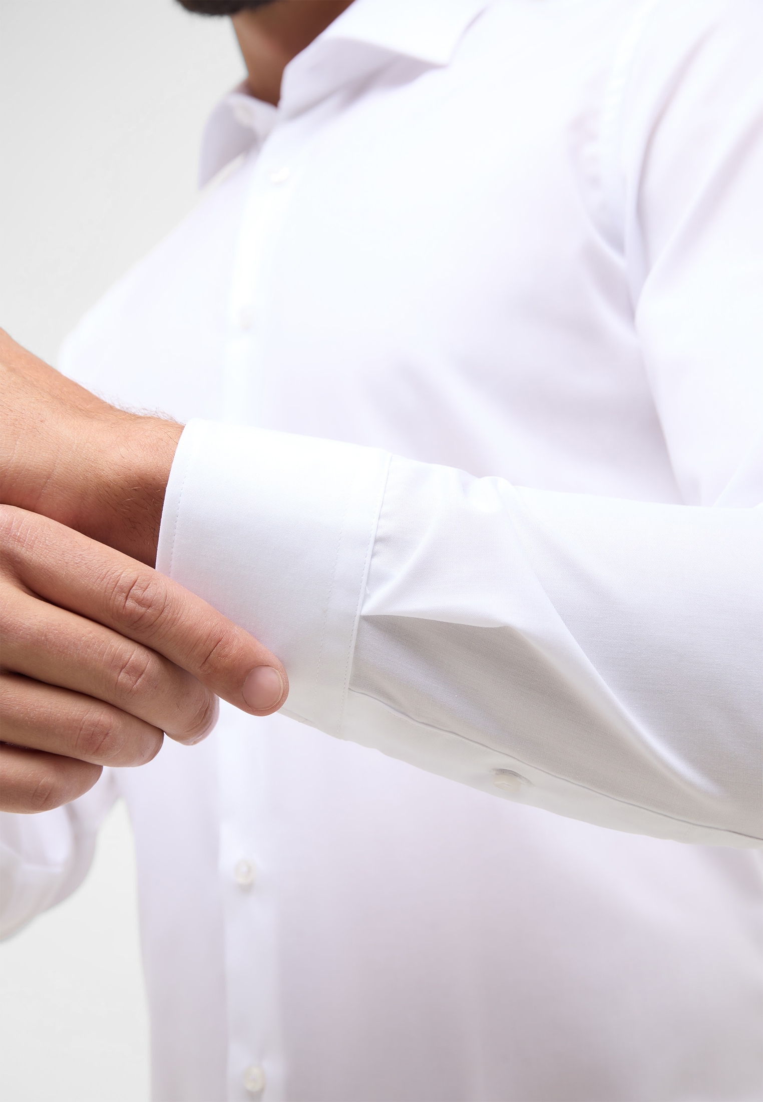 Eterna Langarmhemd »SLIM FIT«, NON IRON (bügelfrei)