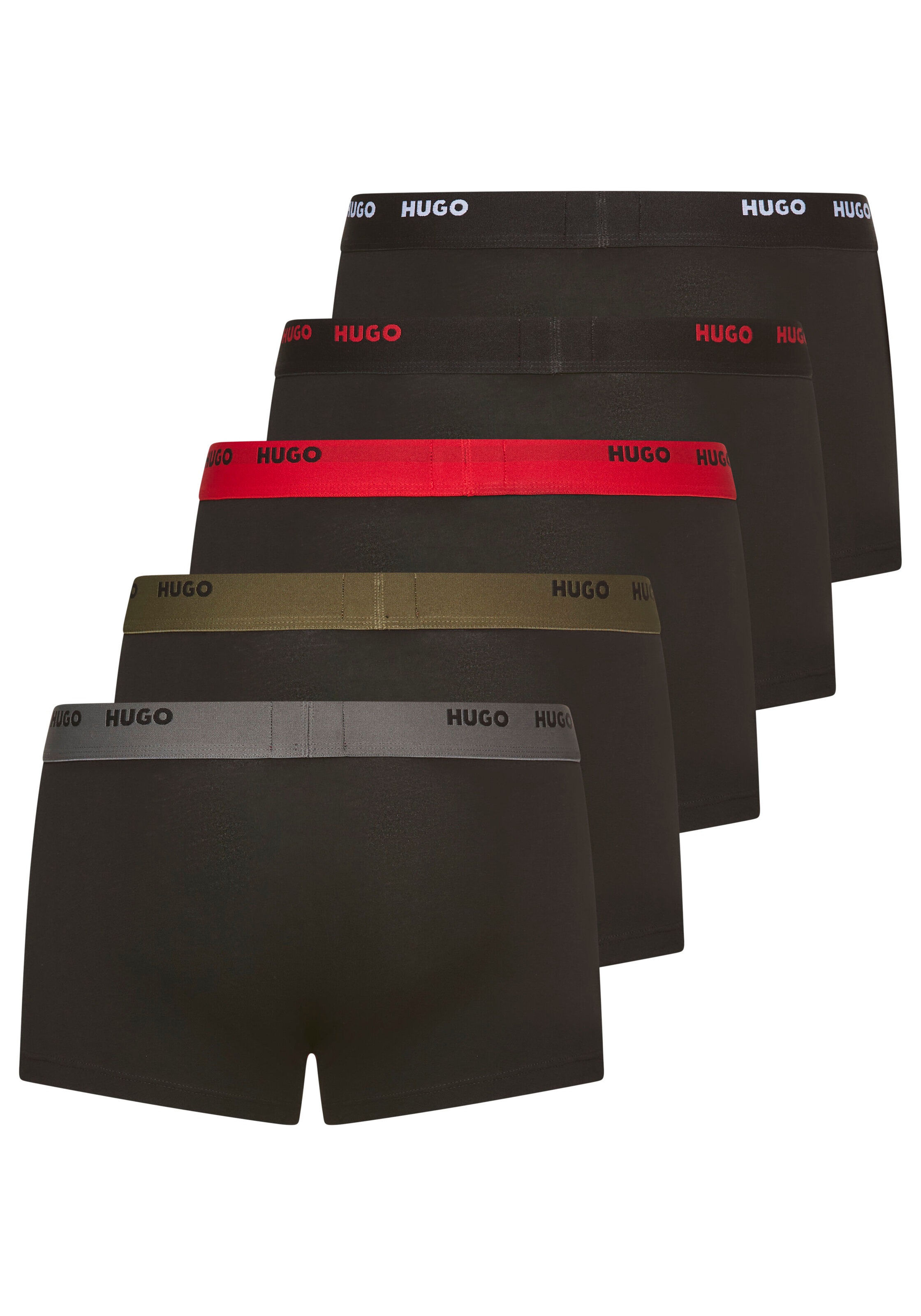 HUGO Underwear Trunk "FIVE PACK" Packung, 5er-Pack, 5 Stk. mit HUGO Schrift günstig online kaufen