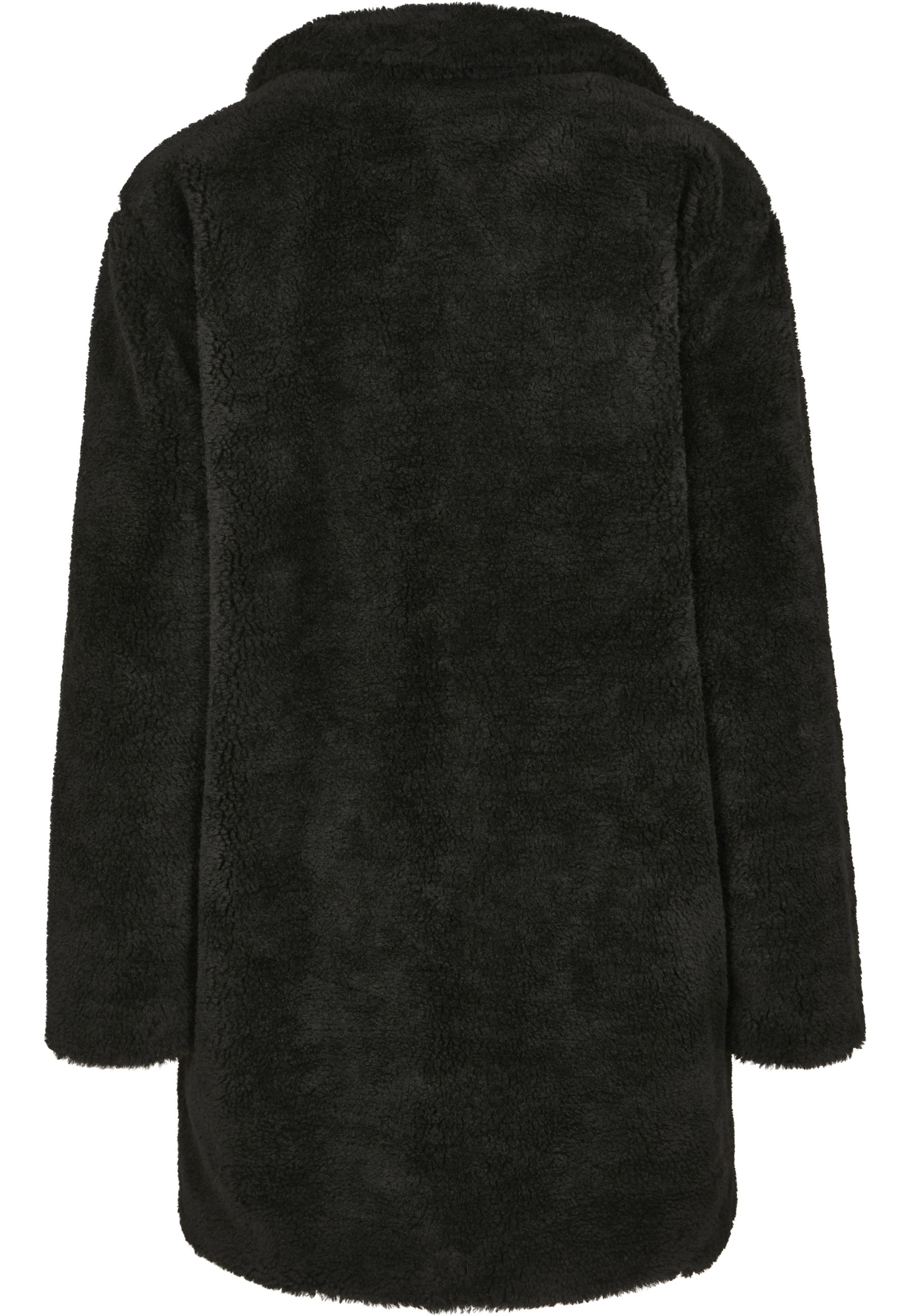 URBAN CLASSICS Cabanjacke »Urban Classics Ladies Oversized Sherpa Coat« 1 Stk. tlg. ohne Kapuze
