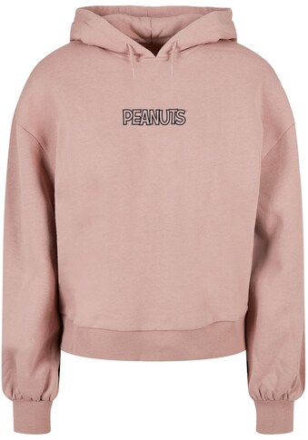 Kapuzenpullover »Merchcode Damen Ladies Peanuts - Charlie Organic Oversized Hoody«, (1...