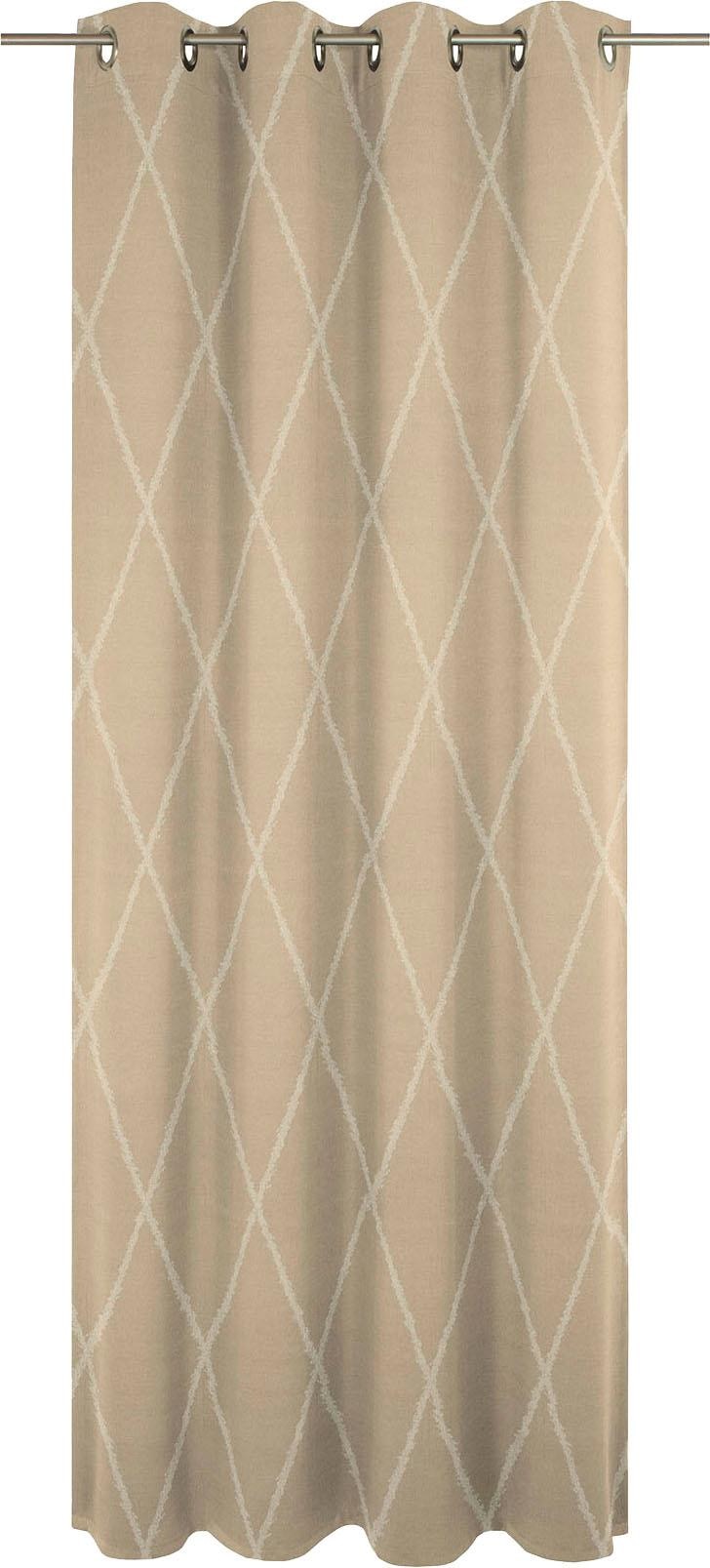 Adam Vorhang "Casket Valdelana Light" Ösen 1 Stk. tlg. aus 100% Bio-Baumwol günstig online kaufen