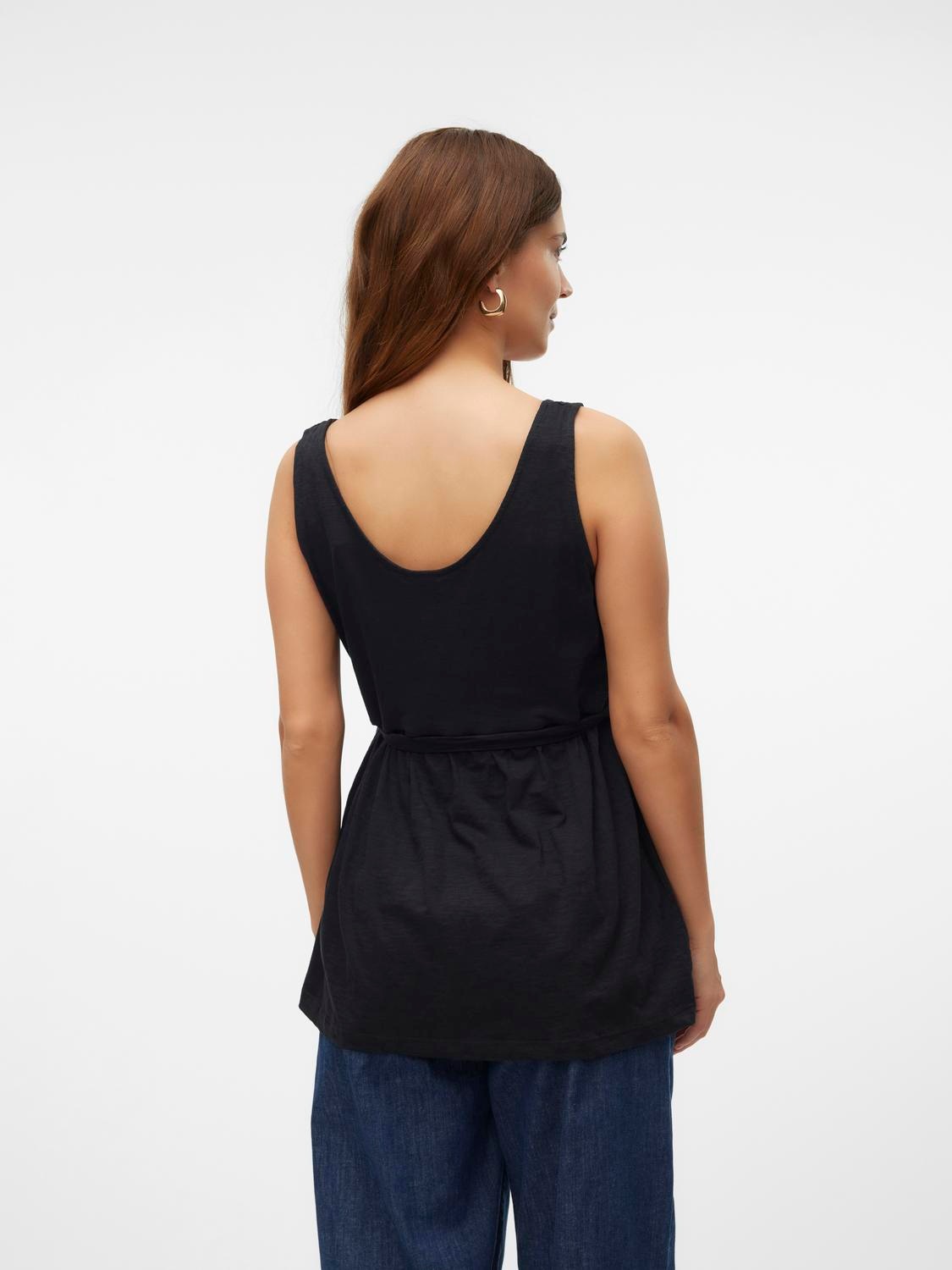 Mamalicious Umstandsshirt "MLEVI LIA SL JRS TOP 2F NOOS" günstig online kaufen