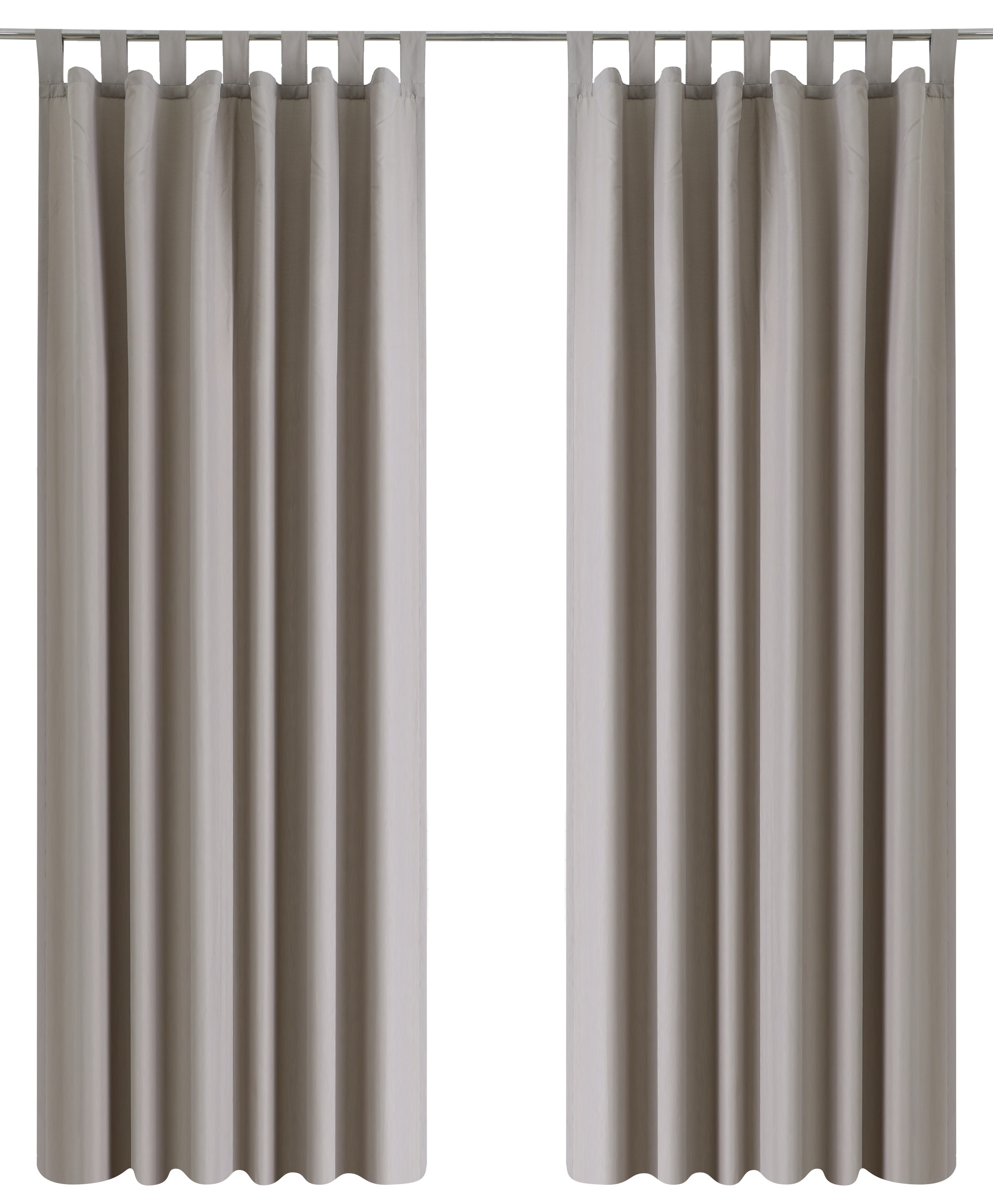 my home Vorhang "Raja" Schlaufen 2 Stk. tlg. 2er-Set, Bestseller, einfarbig günstig online kaufen