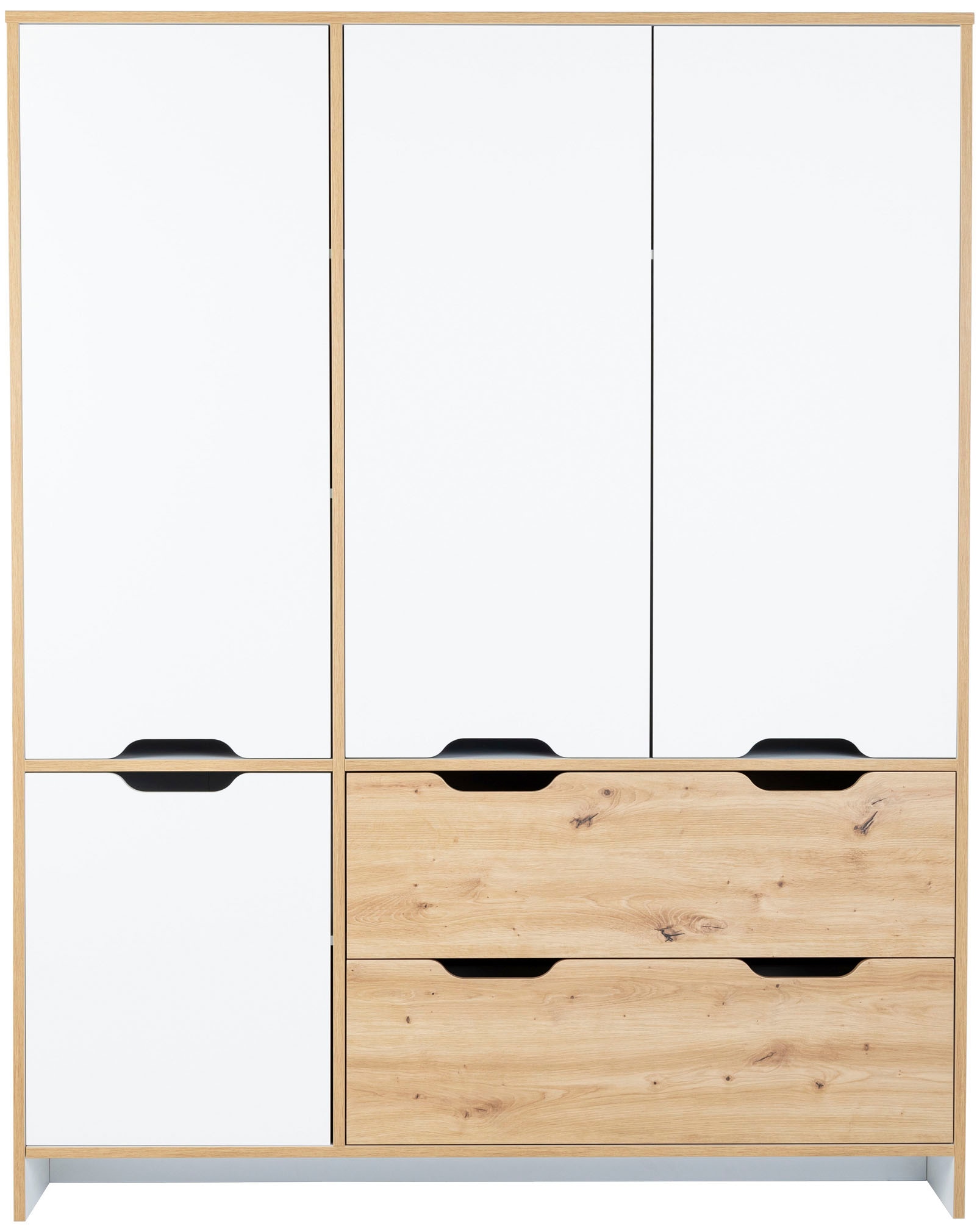 arthur berndt Babymöbel-Set »Babyzimmer Set »Maxim« 3-teilig«, (Set, 3 tlg., Babymöbel-Set »Maxim«), Gedämpfte Türen und Schubkästen