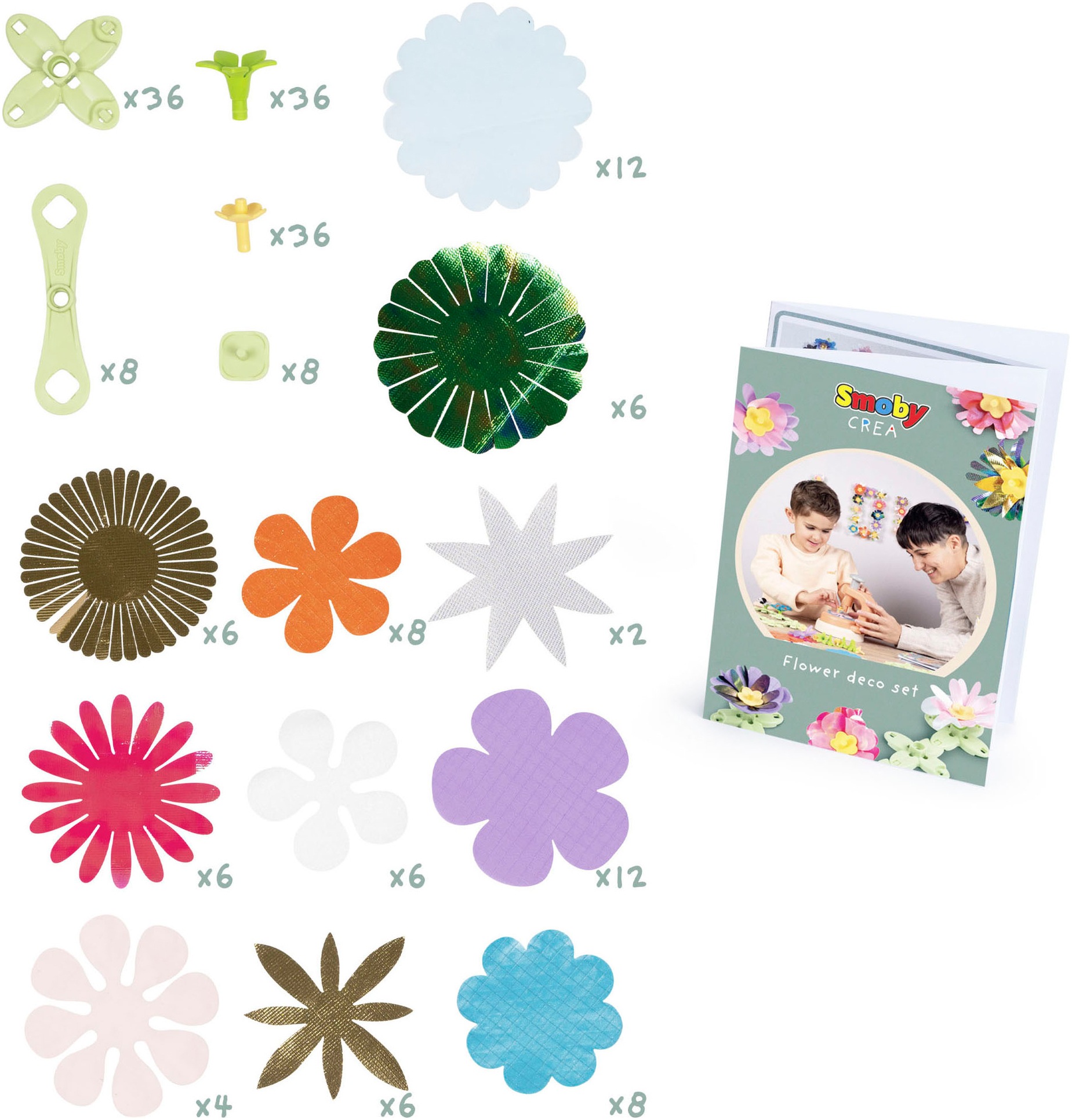 Smoby Kreativset »Crea Flower Deko Set« Made in Europe