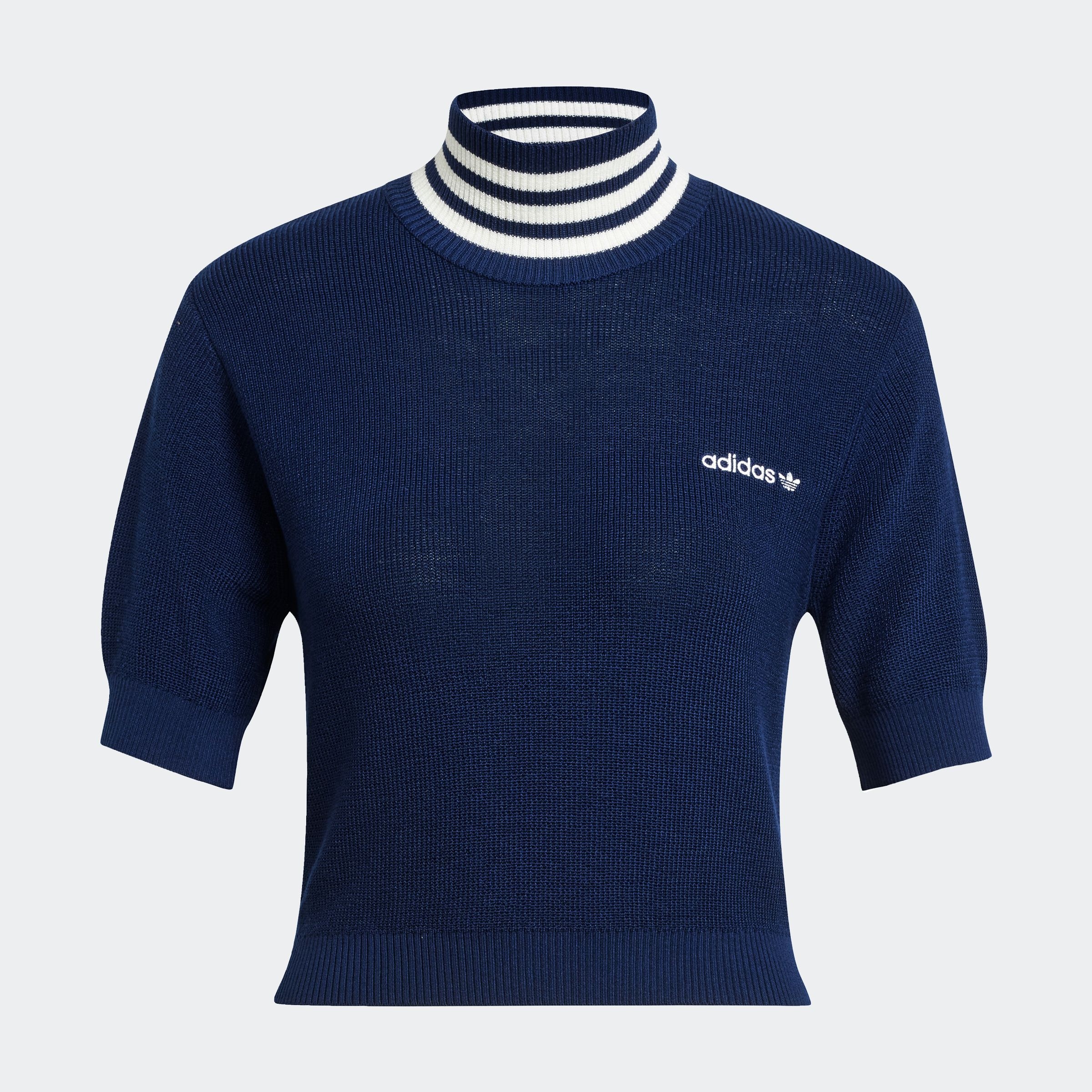 adidas Originals T-Shirt »CROP TURTLENECK«