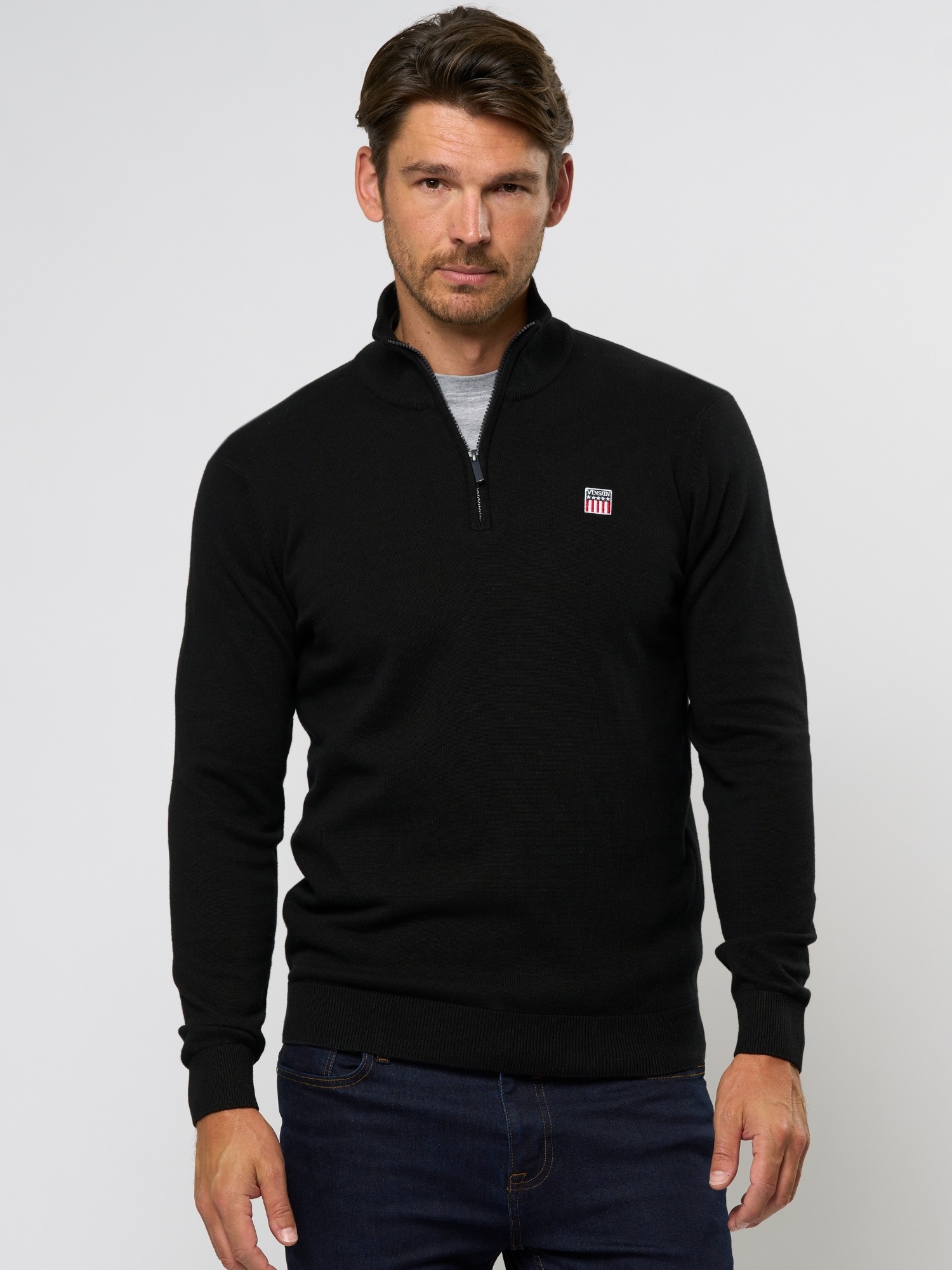 VINSON Rundhalspullover »VINSON Pullover Julius«