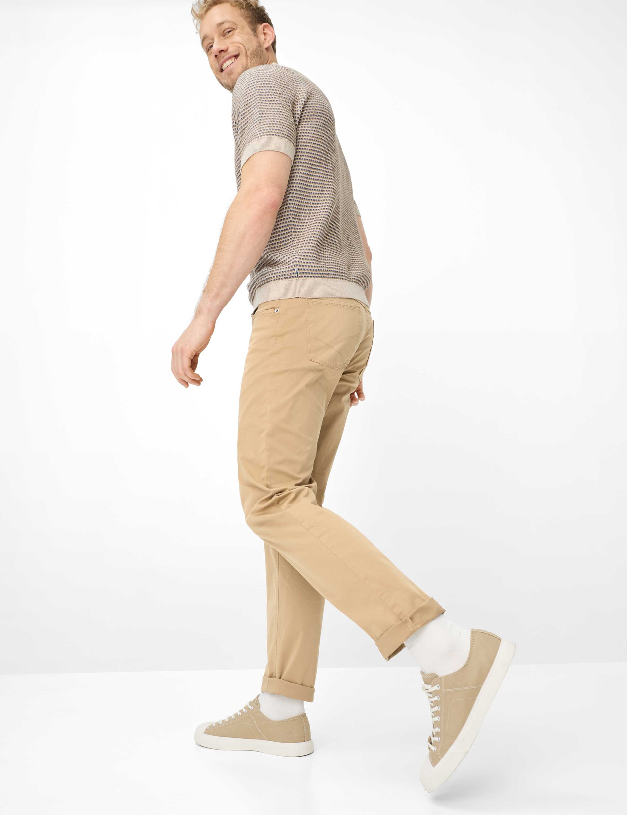 Brax Cooper 5-Pocket Trousers Caramel 35/36 3