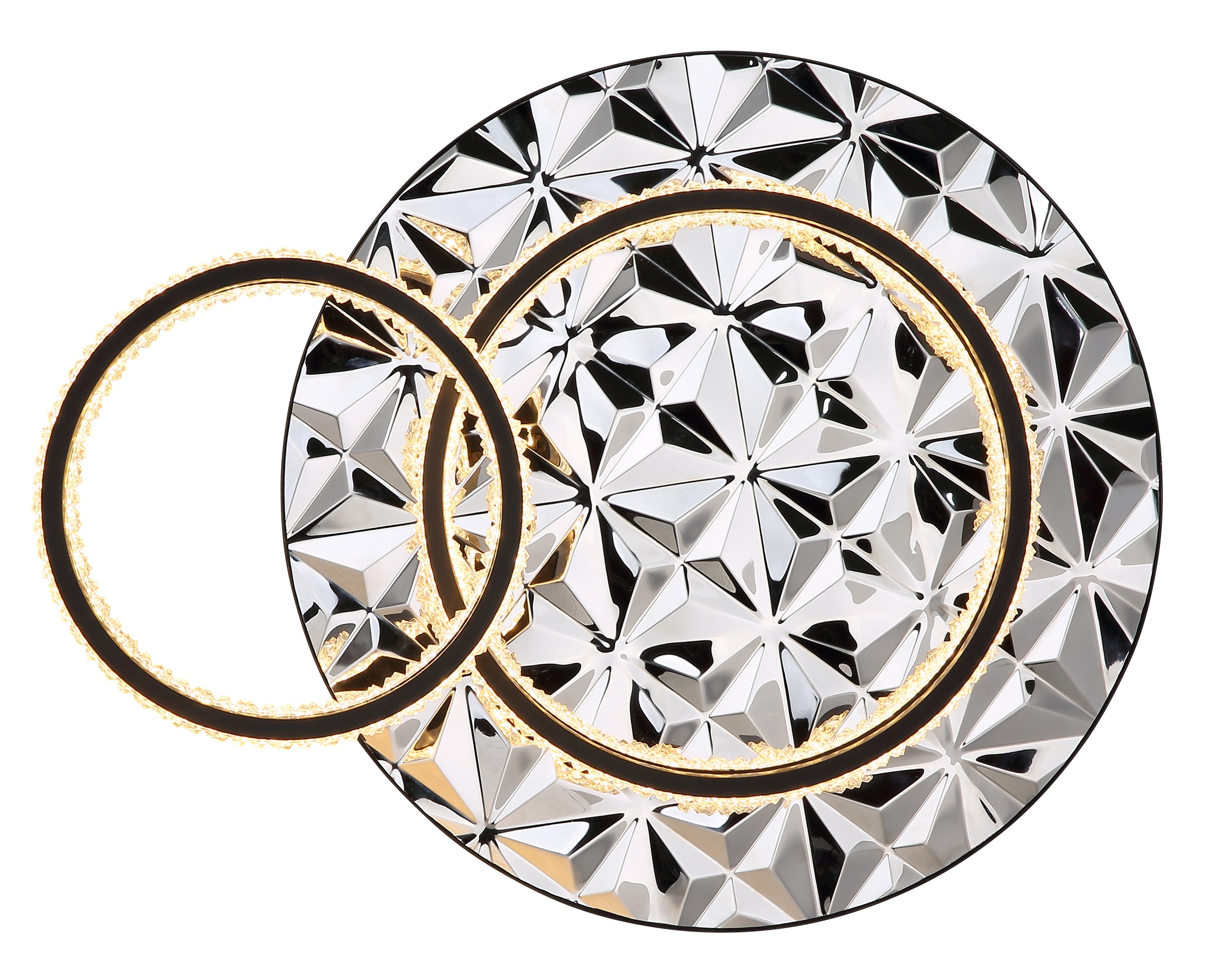 GLOBO LIGHTING Deckenleuchte »DELLA II« LED-Modul 1 Stk. Warmweiß Deckenlampe Wohnzimmer-Leuchte Schlafzimmer-Leuchte Flur Küche