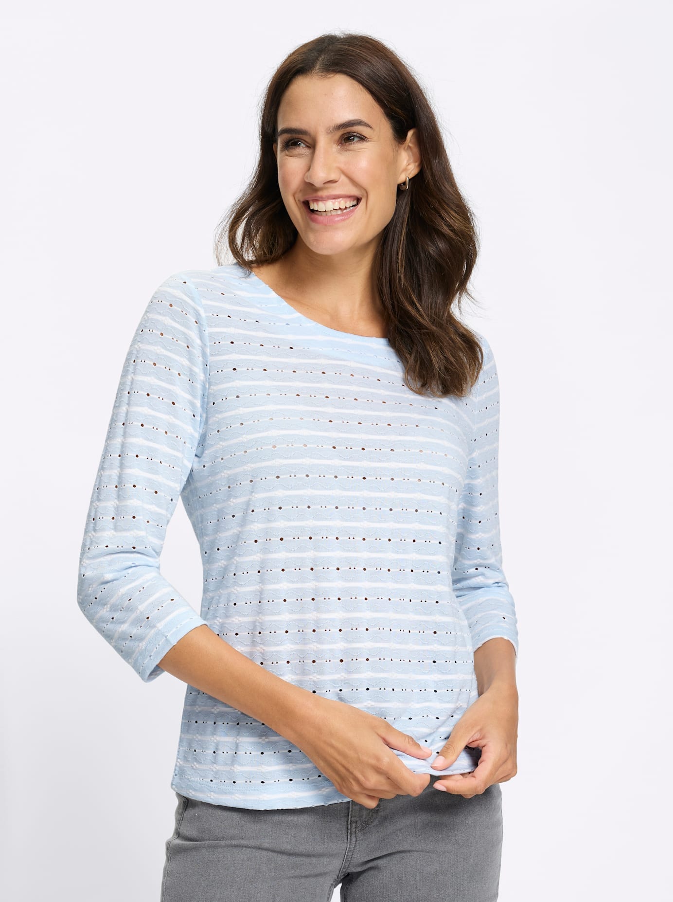 Inspirationen 3/4-Arm-Shirt "3/4-Arm-Shirt" 1 tlg. günstig online kaufen