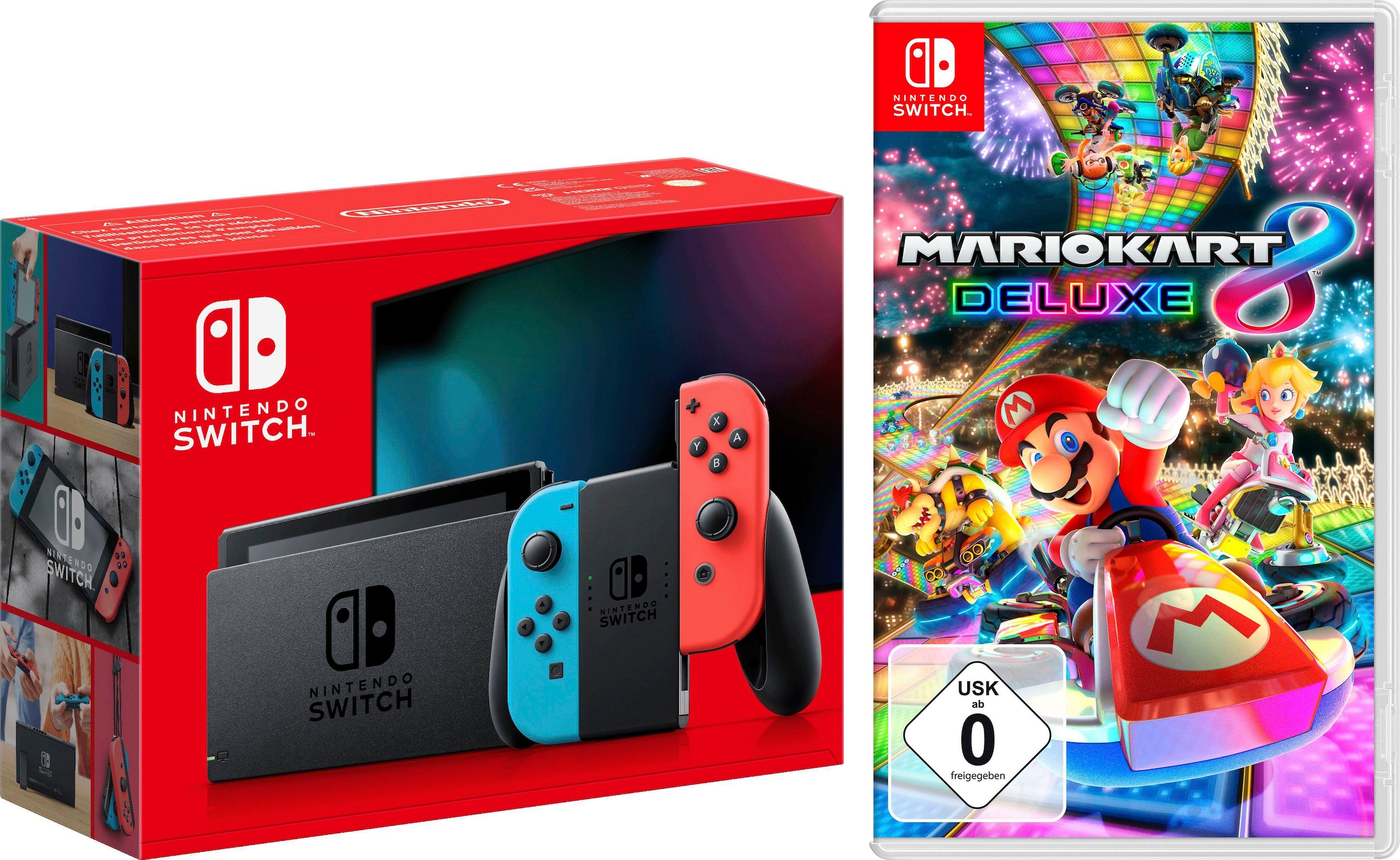 Nintendo Switch Spielekonsole, inkl. Mario Kart 8 Deluxe | BAUR