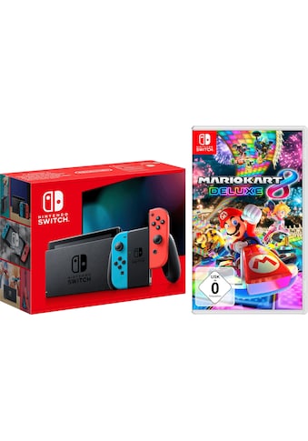 Nintendo Switch Spielekonsole ir Mario Kart 8 Deluxe