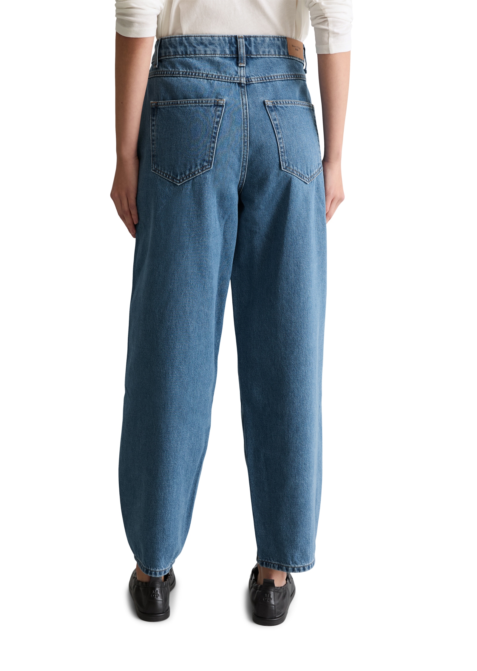 Marc O'Polo DENIM High-waist-Jeans Hohe Leibhöhe, Barrel Leg
