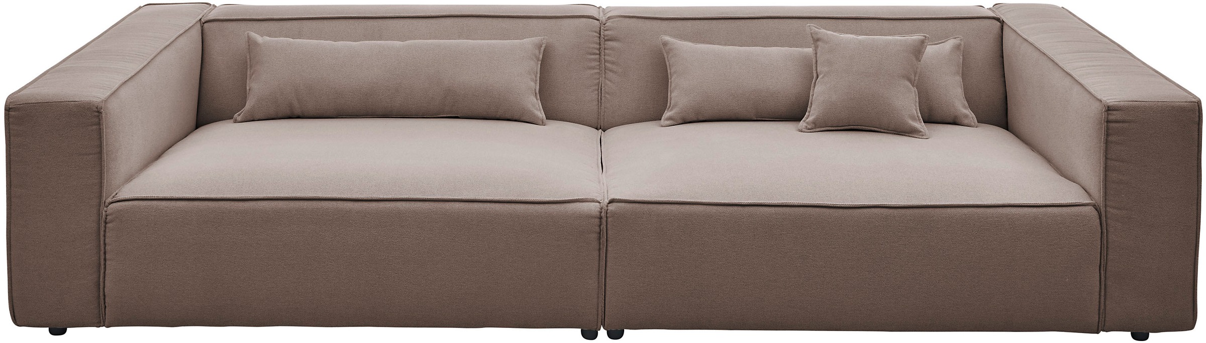 LeGer Home by Lena Gercke 3-Sitzer "PIARA, XXL Sofa mit Kedernaht, Big-Sofa günstig online kaufen