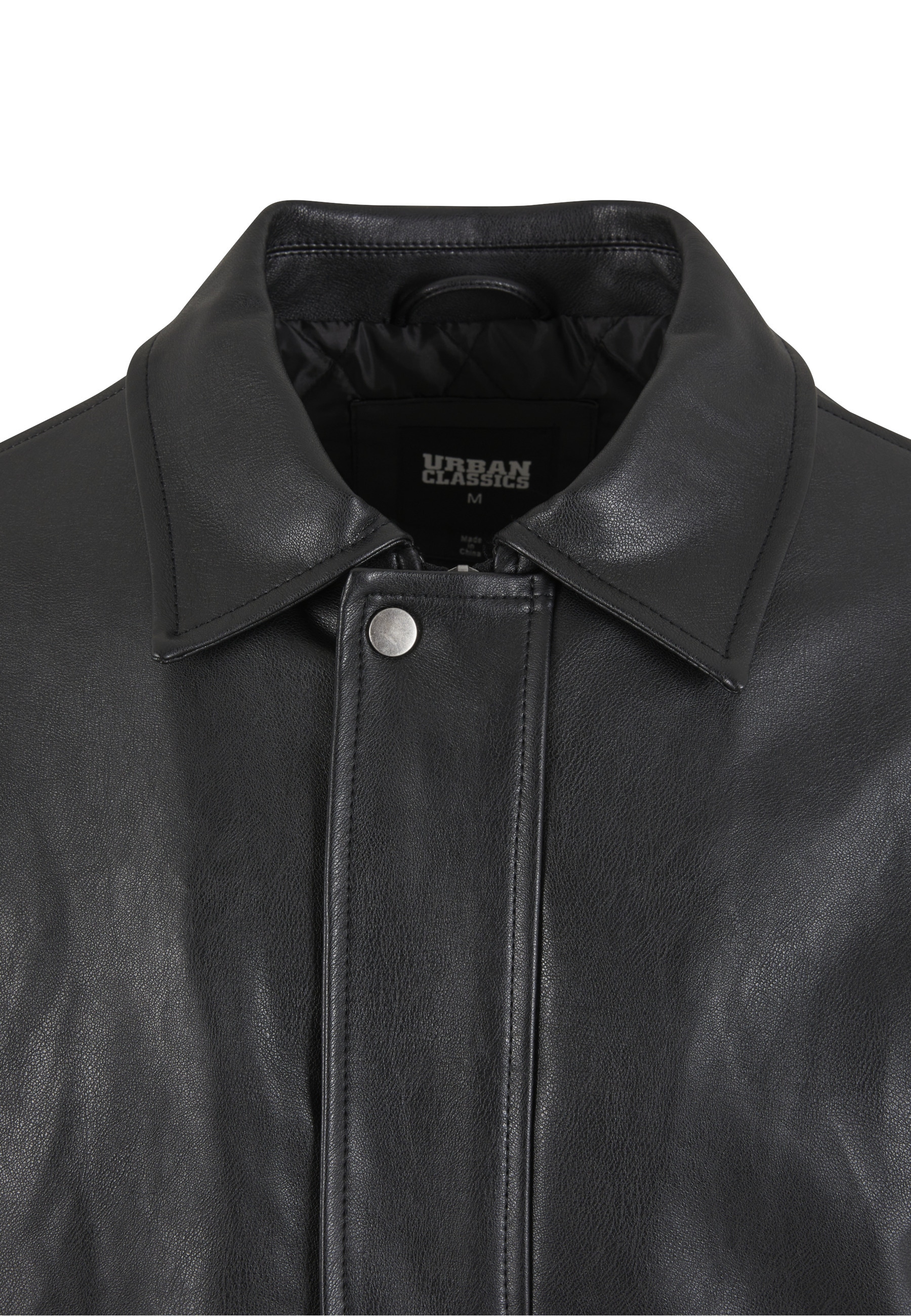 URBAN CLASSICS Ledermantel »Urban Classics Synthetic Leather Blouson«