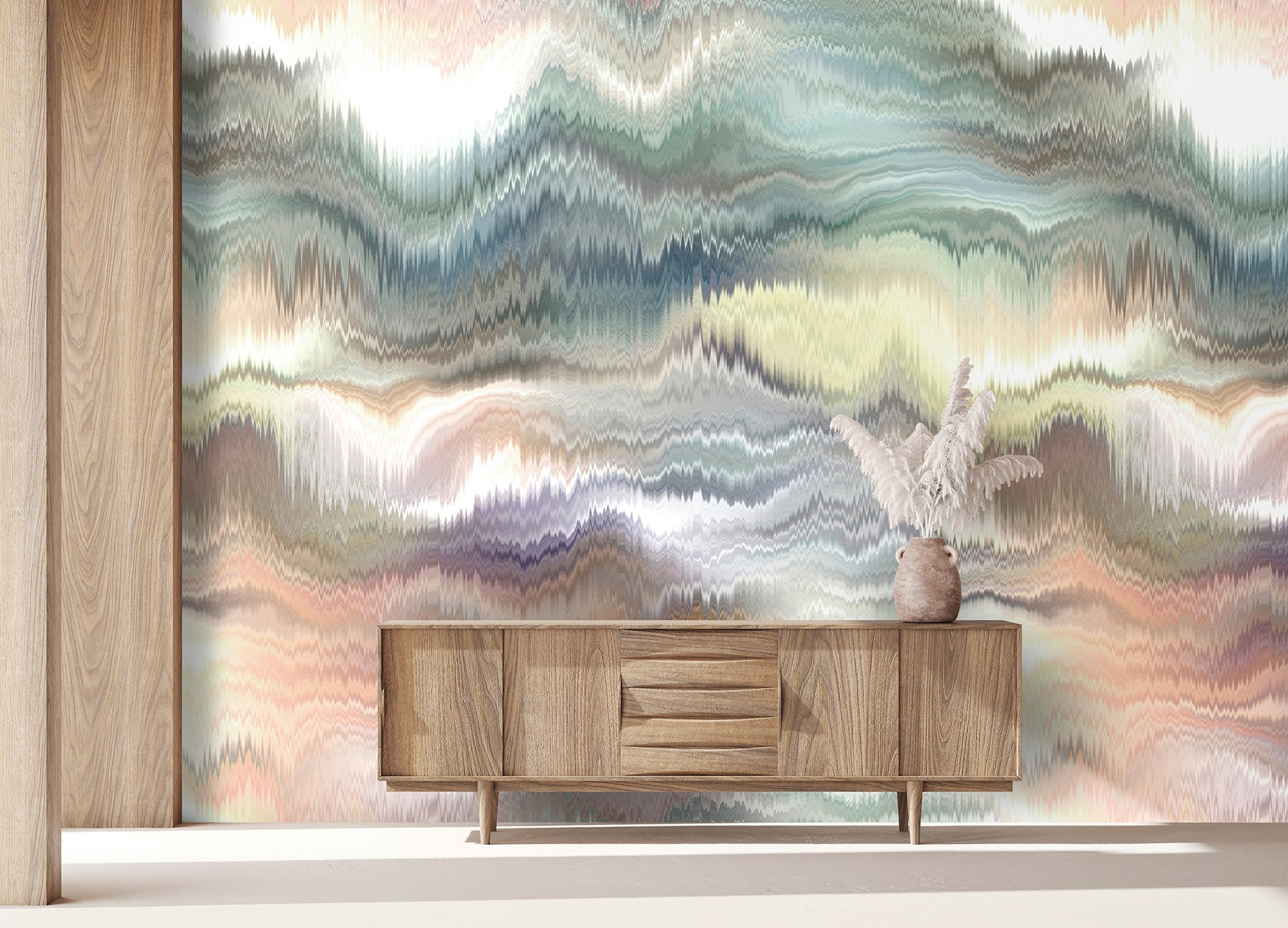 living walls Fototapete "Walls by Patel Pastel Palace" glatt Vlies, Wand günstig online kaufen