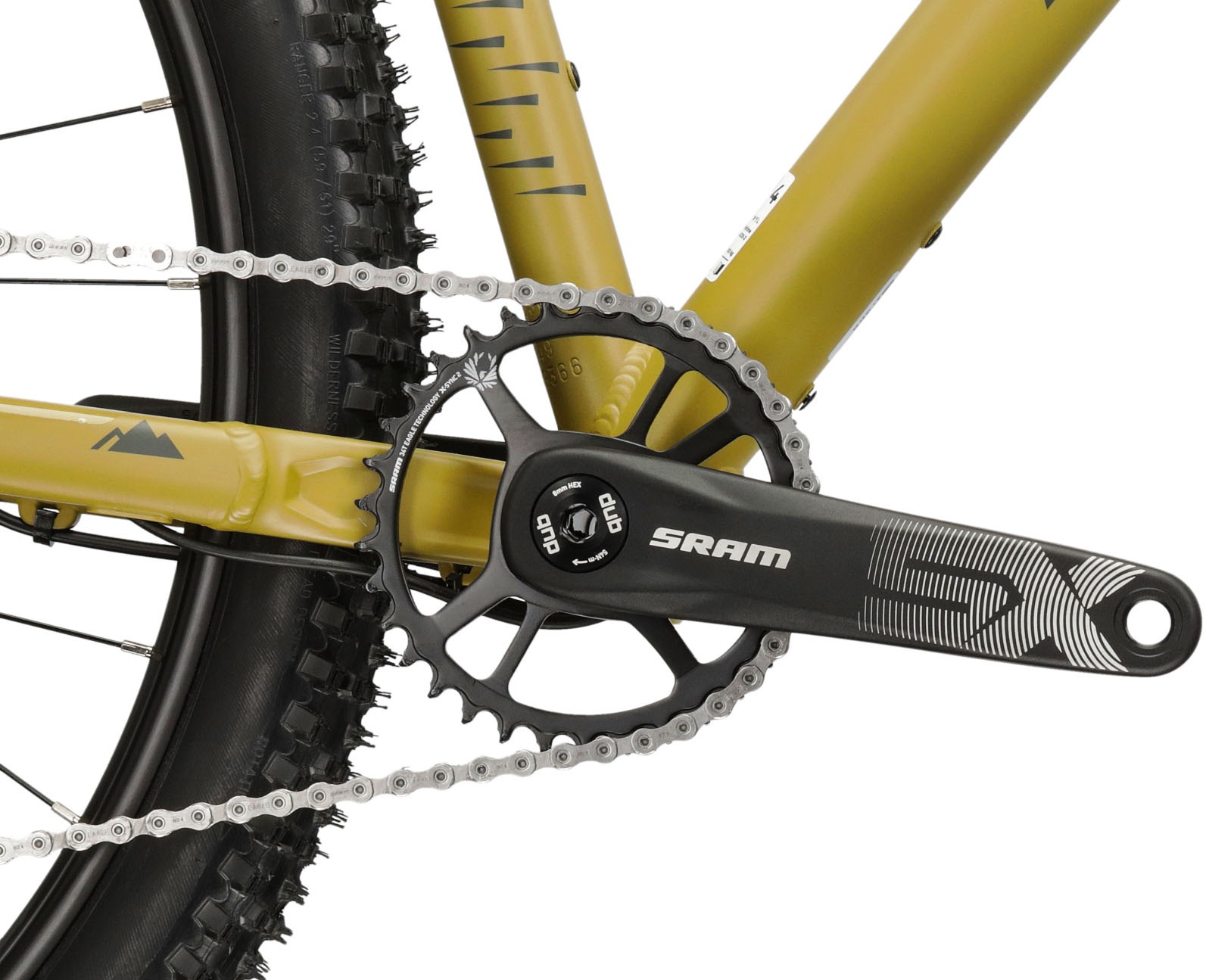 Kross Mountainbike »KROSS MTB Hardtail Level 6.0 29" braun 12 Gänge«, 12 Gang, SRAM, NX EAGLE Schaltwerk, Kettenschaltung