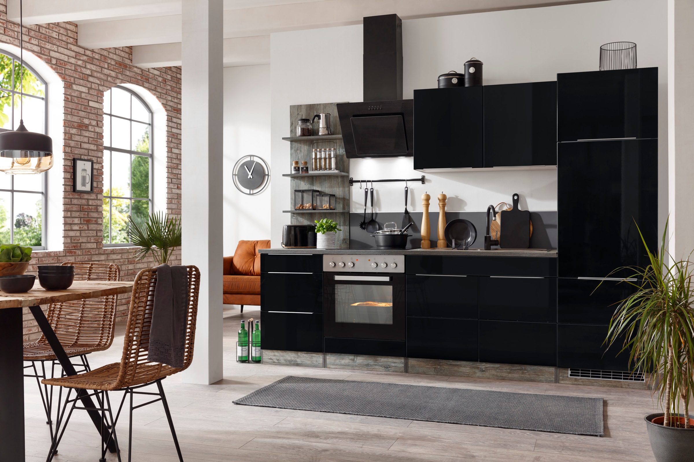 Kochstation Küchenzeile 