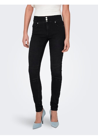 Skinny-fit-Jeans »ONLDAISY REG WIDE WAISTBAND SKIN DNM PIM«