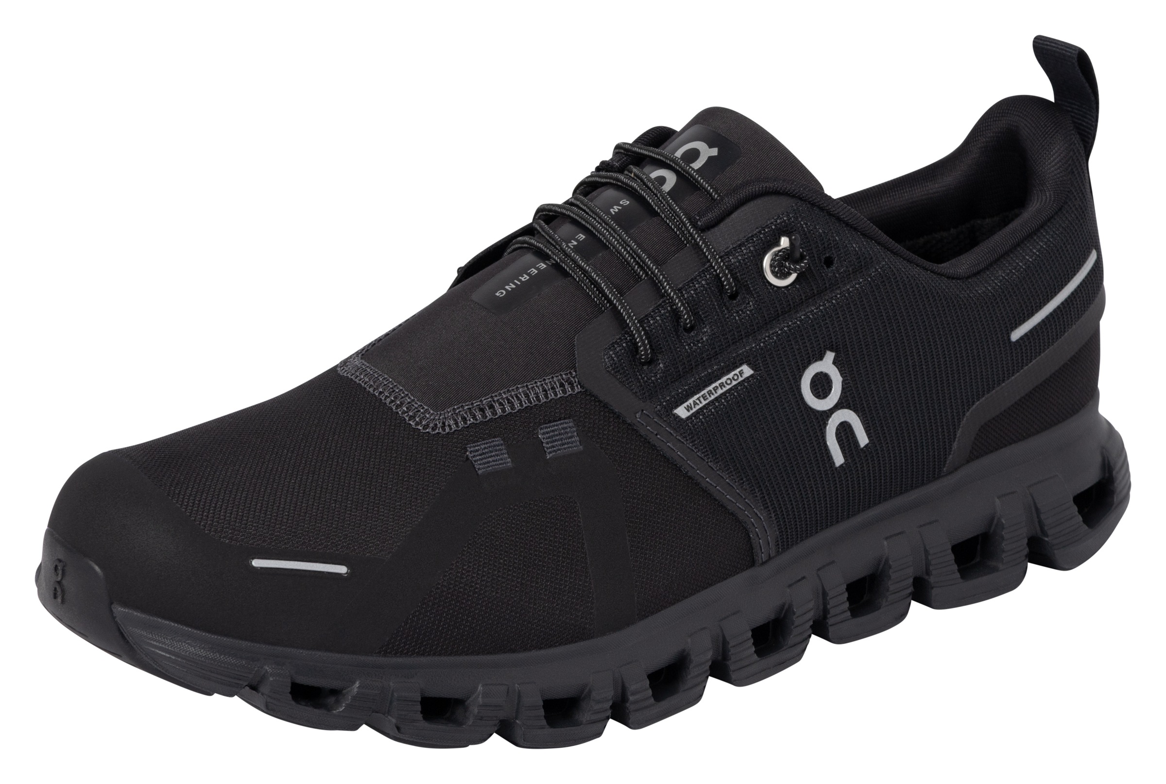 Bademantel BOSS, schwarz, Obermaterial: 71% Polyester, 29% Viskose, Hausmäntel, "Terry", mit Kapuze, weich und bequem