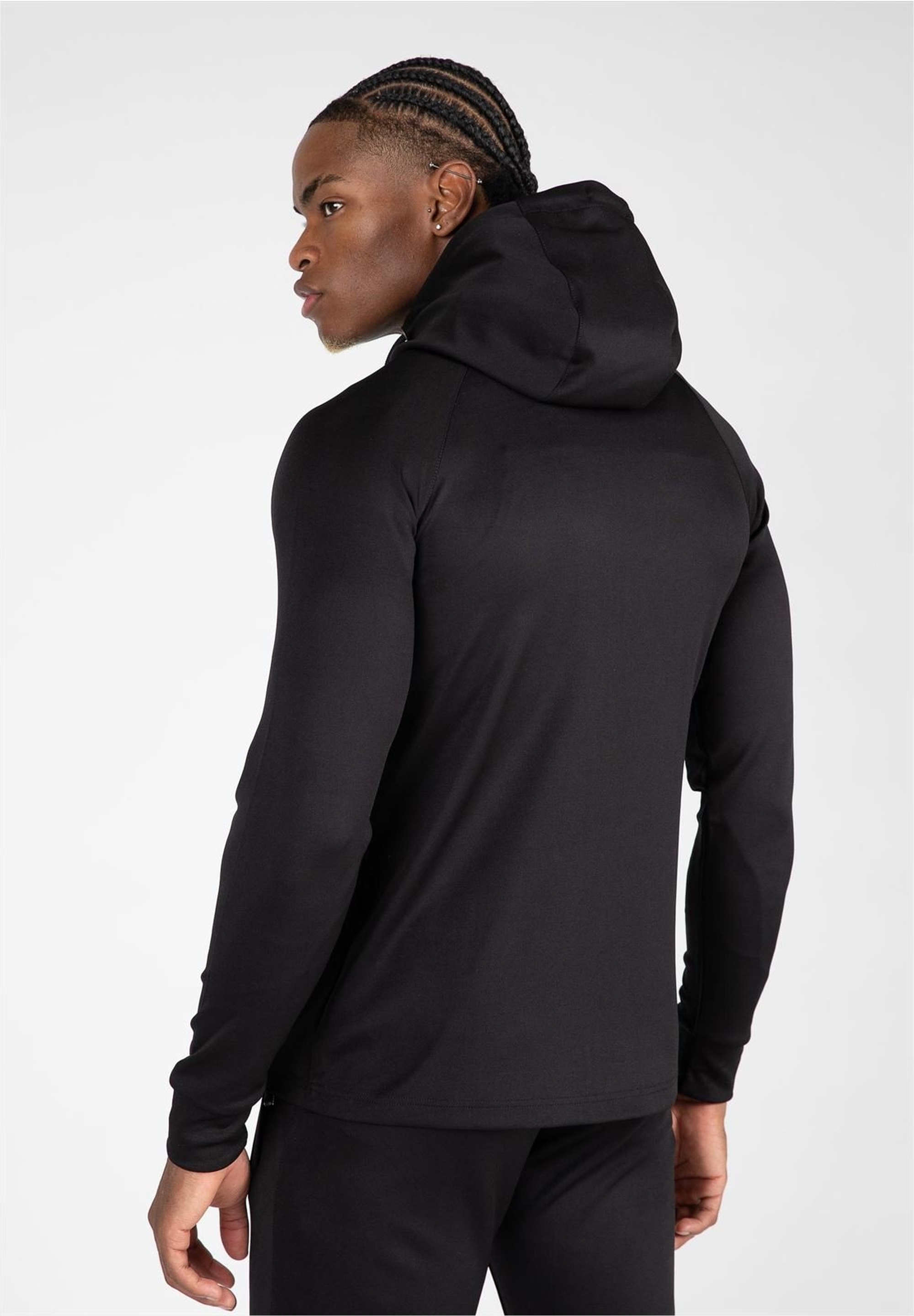 Gorilla Wear Trainingsjacke Schwarz XL 3