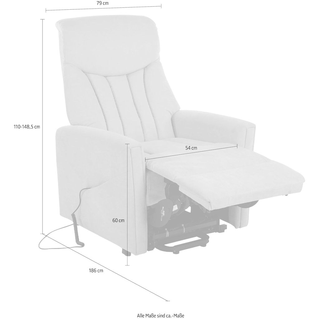 Duo Collection TV-Sessel »Bonnyville 2 mit 2 Motoren, elektrischer Aufstehhilfe«