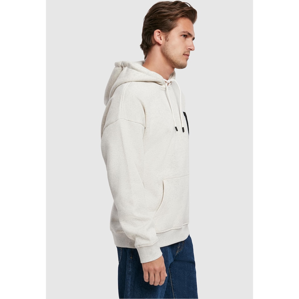 URBAN CLASSICS Hoodie »Herren Oversized Frottee Patch Hoody«, (1 tlg.)