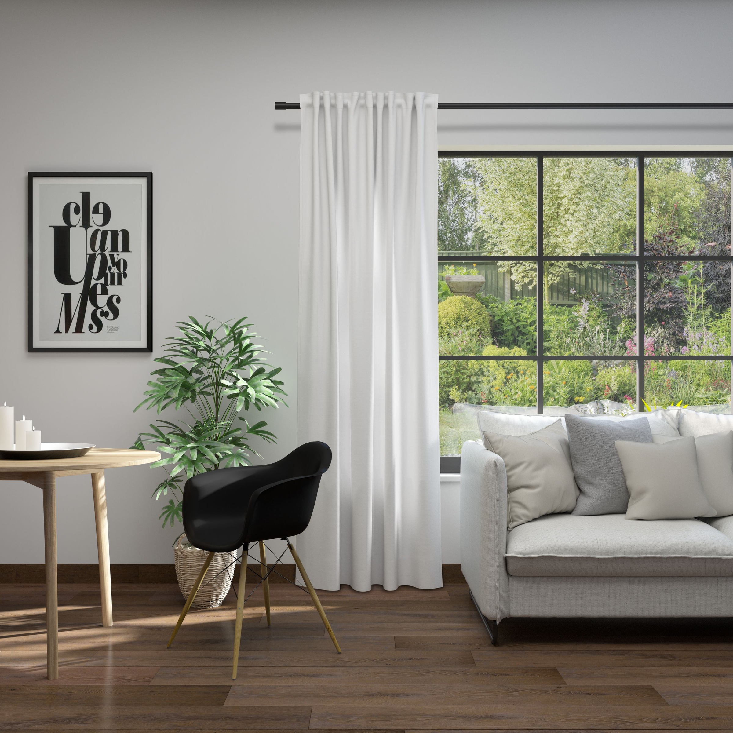 Neutex for you Vorhang "Linessa" verdeckte Schlaufen 1 tlg. HxB: 245x137, S günstig online kaufen
