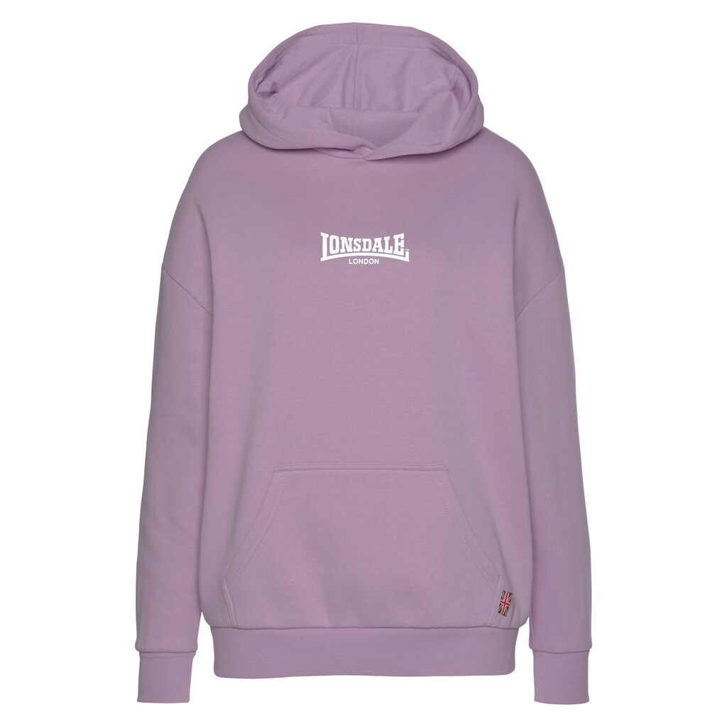 Damenmode Shirts & Sweatshirts Lonsdale Kapuzensweatshirt »KILMOTE« flieder Damenmode Shirts & Sweatshirts Lonsdale Kapuzensweatshirt »KILMOTE« flieder