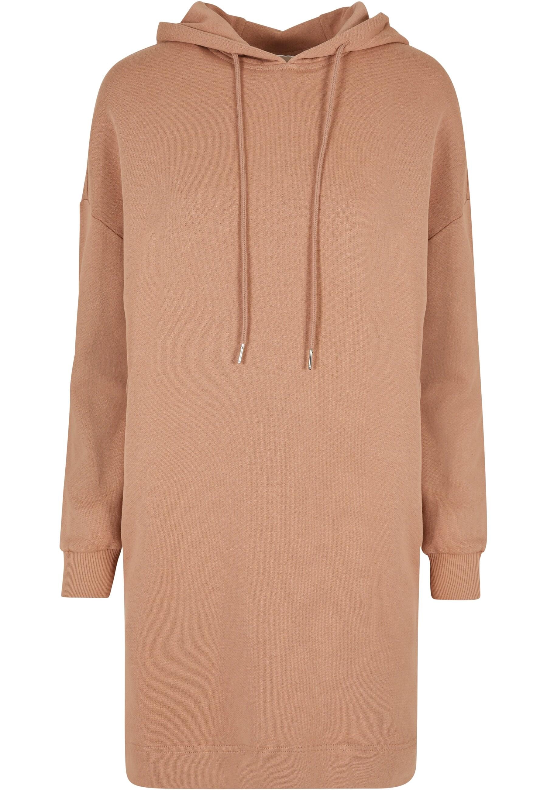 URBAN CLASSICS Shirtkleid "Urban Classics Damen Ladies Organic Oversized Terry Hoody Dress", (1 tlg.)