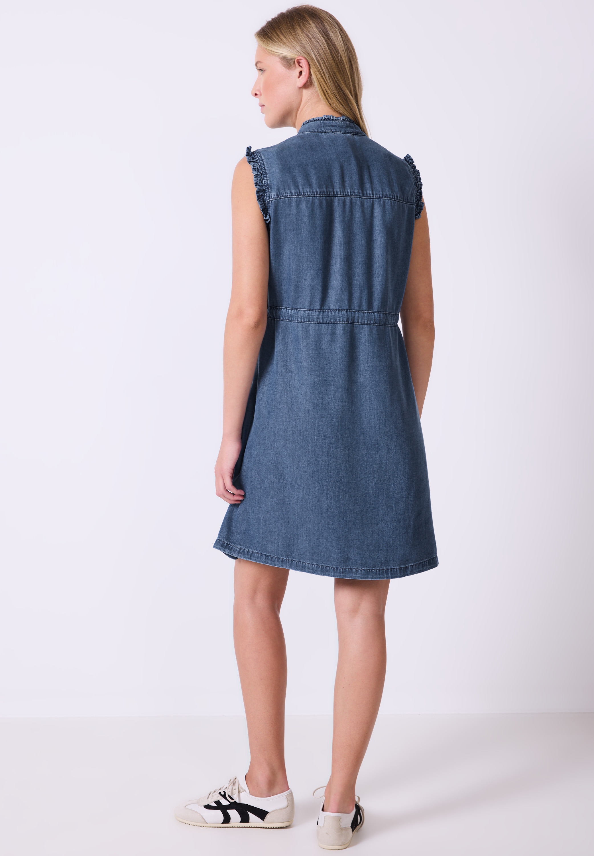 STREET ONE STUDIO Midikleid, aus Lyocell