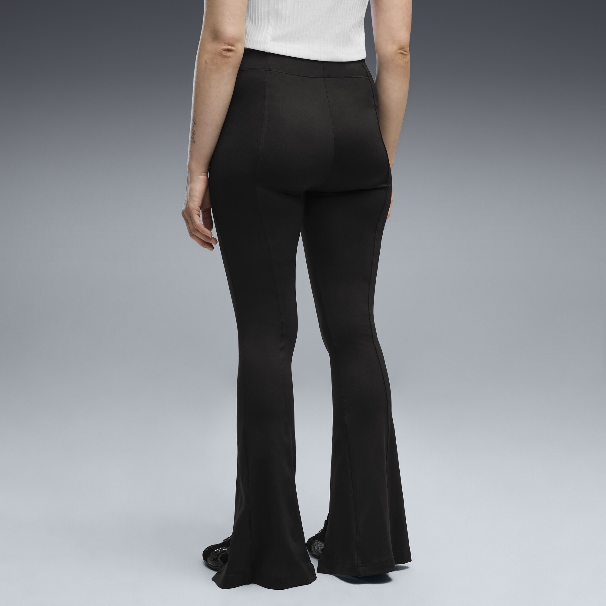 PUMA Leggings »Essentials Flared Pintuck Leggings Damen«