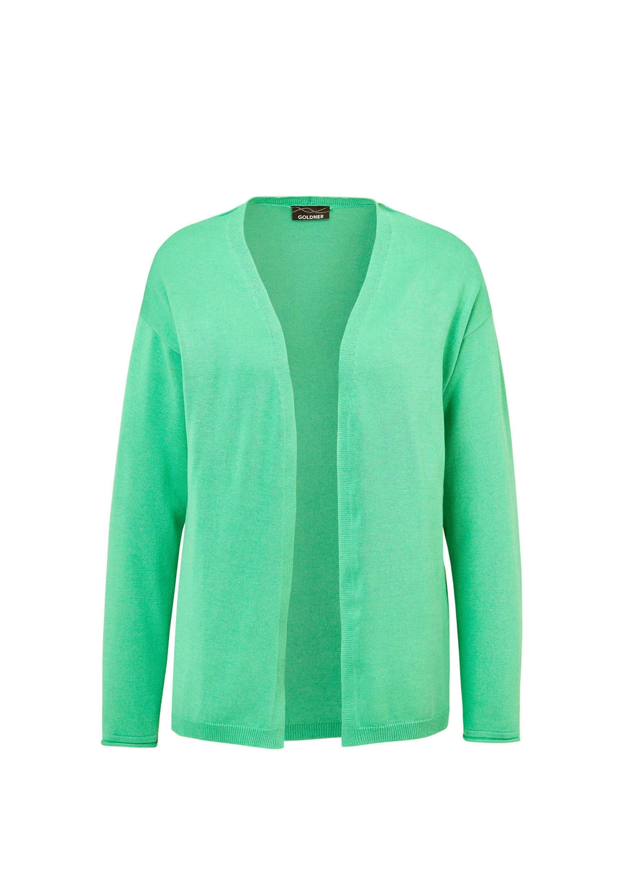 GOLDNER Strickjacke "Kurzgröße Offene Strickjacke in Kurzform" keine/nicht relevant