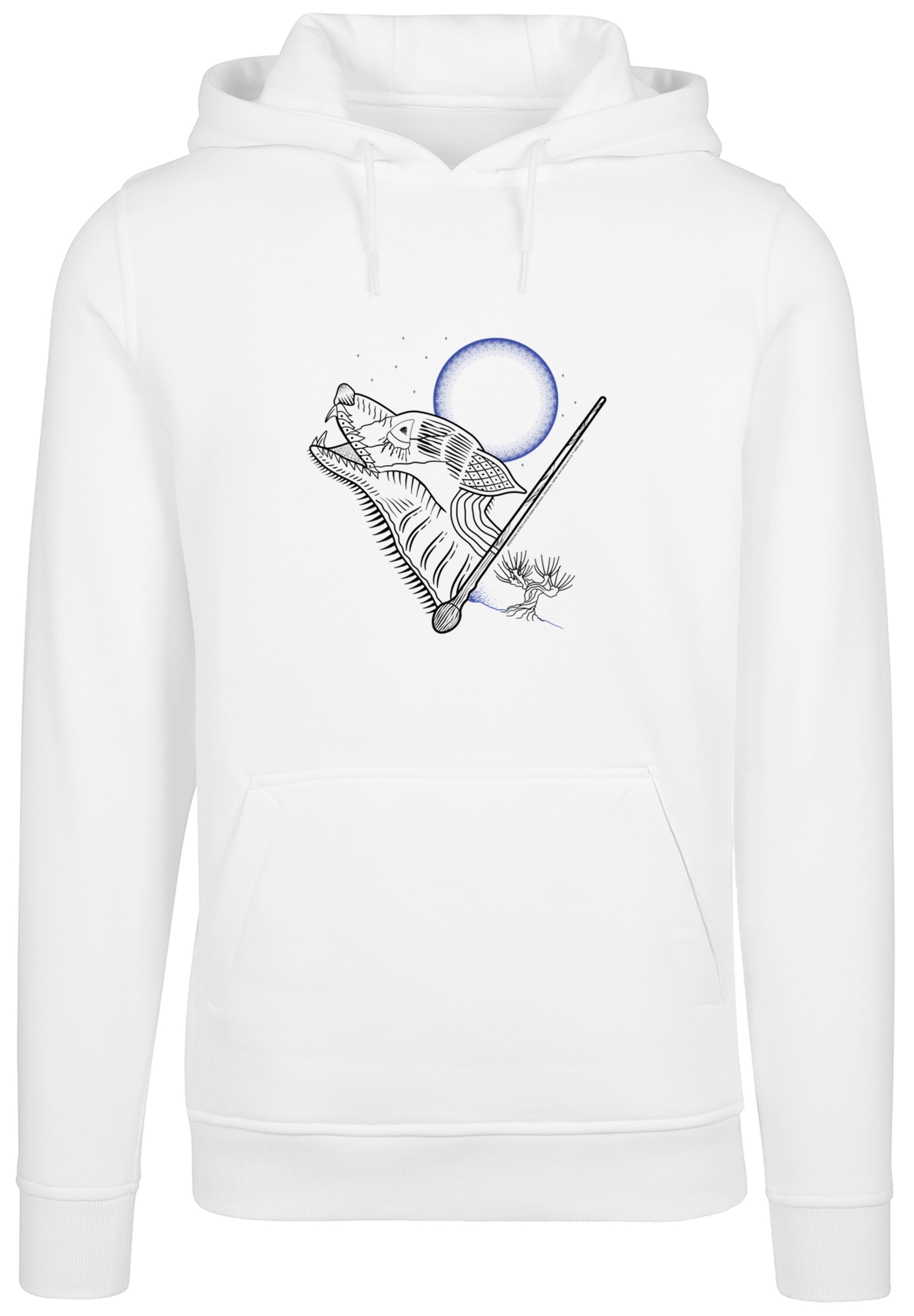 F4NT4STIC Kapuzenpullover »Harry Potter Werewolf Line Art«, Print