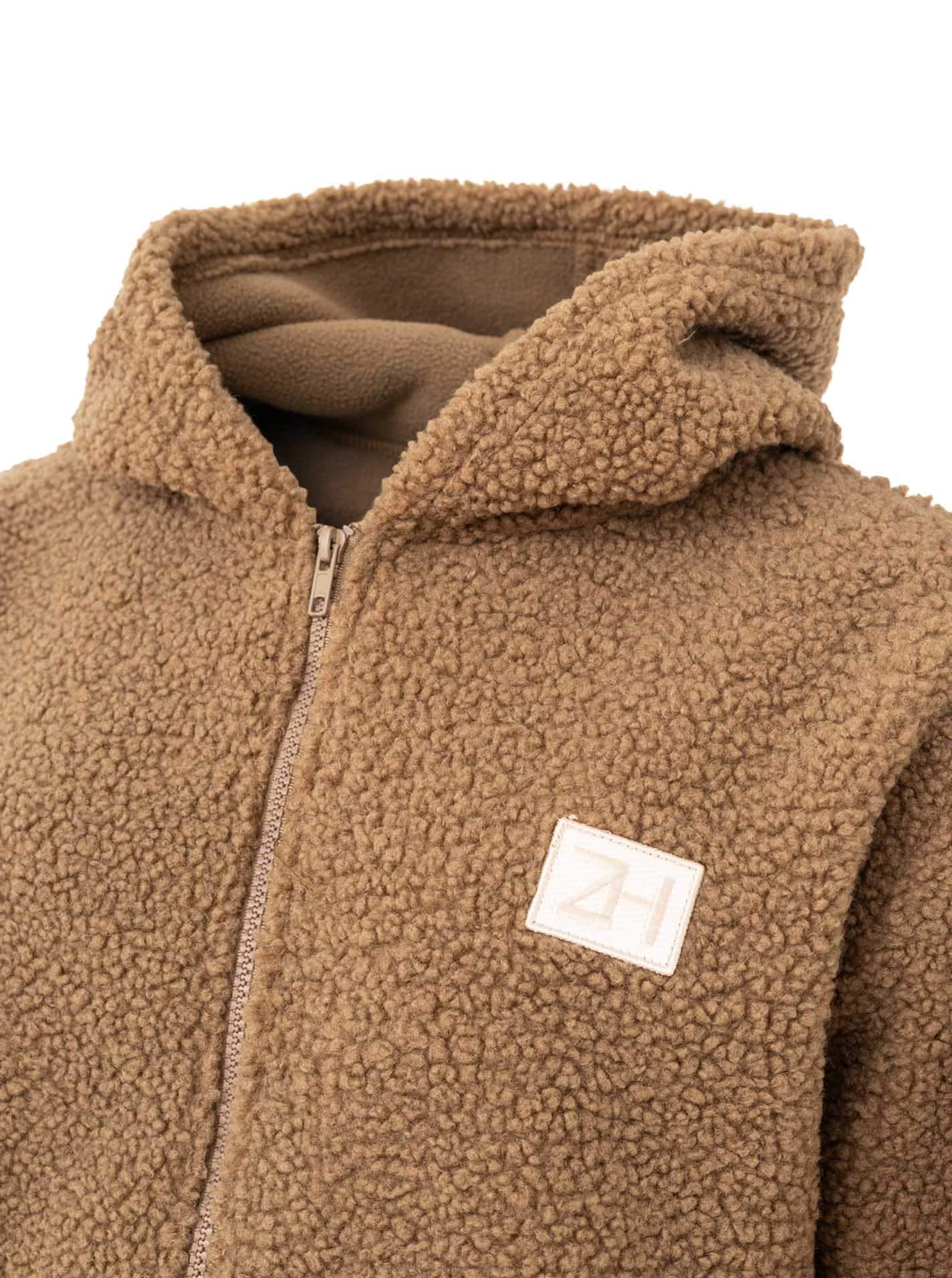 Zwillingsherz Kapuzensweatjacke »"Hoody Zip"« durchgehender Reißverschluss, Kapuze, großes Logo hinten