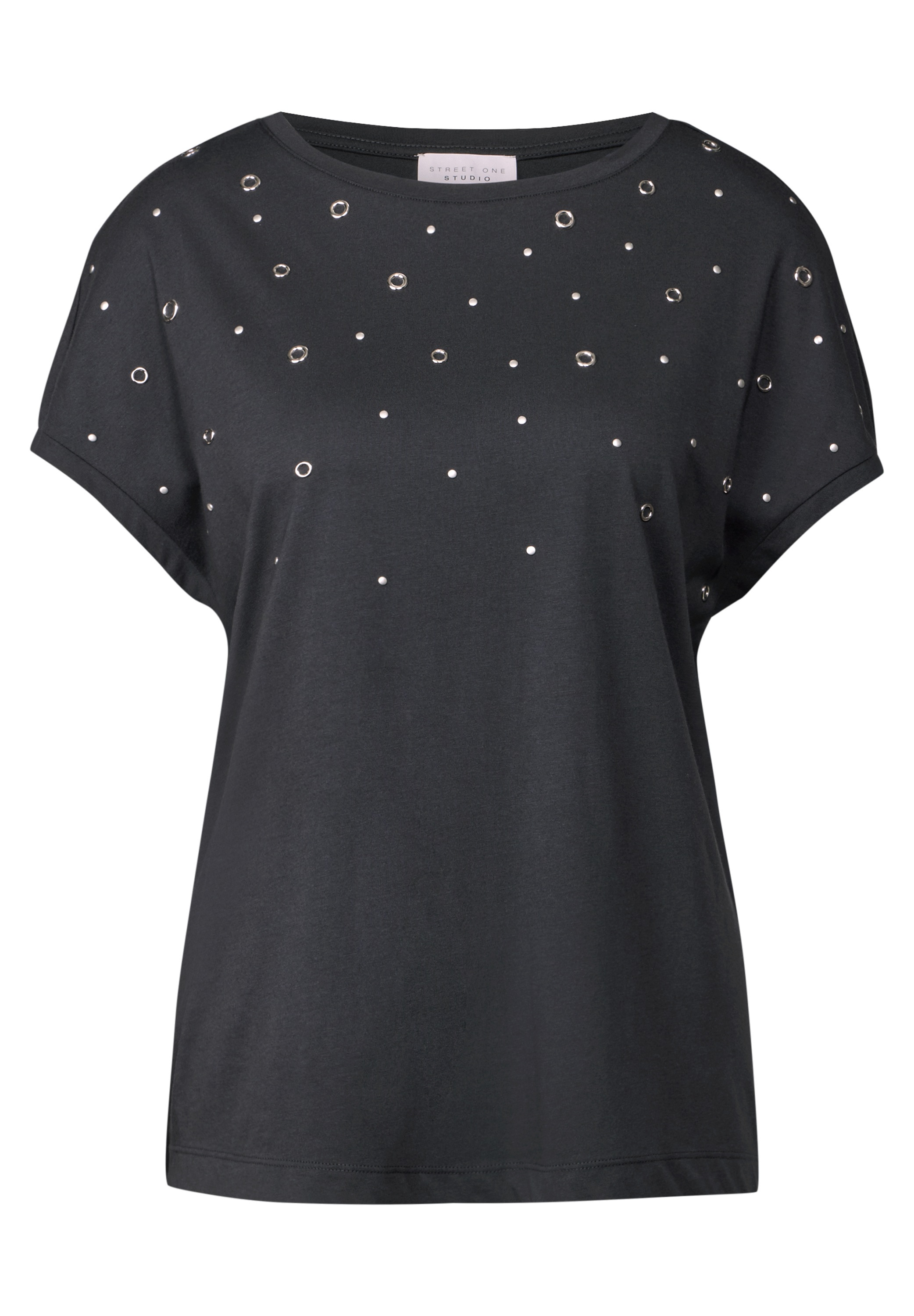 STREET ONE STUDIO T-Shirt, mit Rundhalsausschnitt