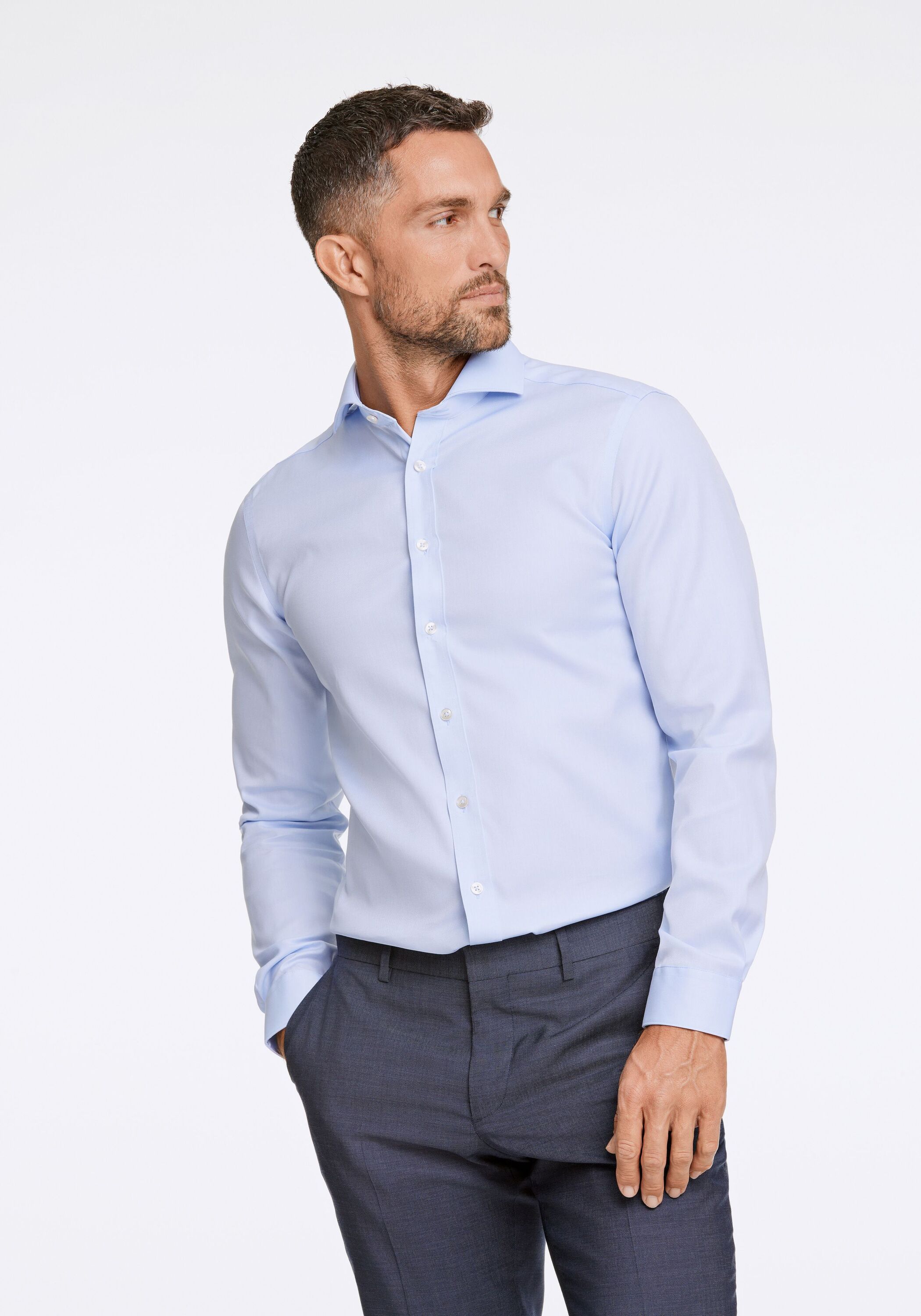 LINDBERGH "Technisches Hemd (Langarm) Slim Fit"