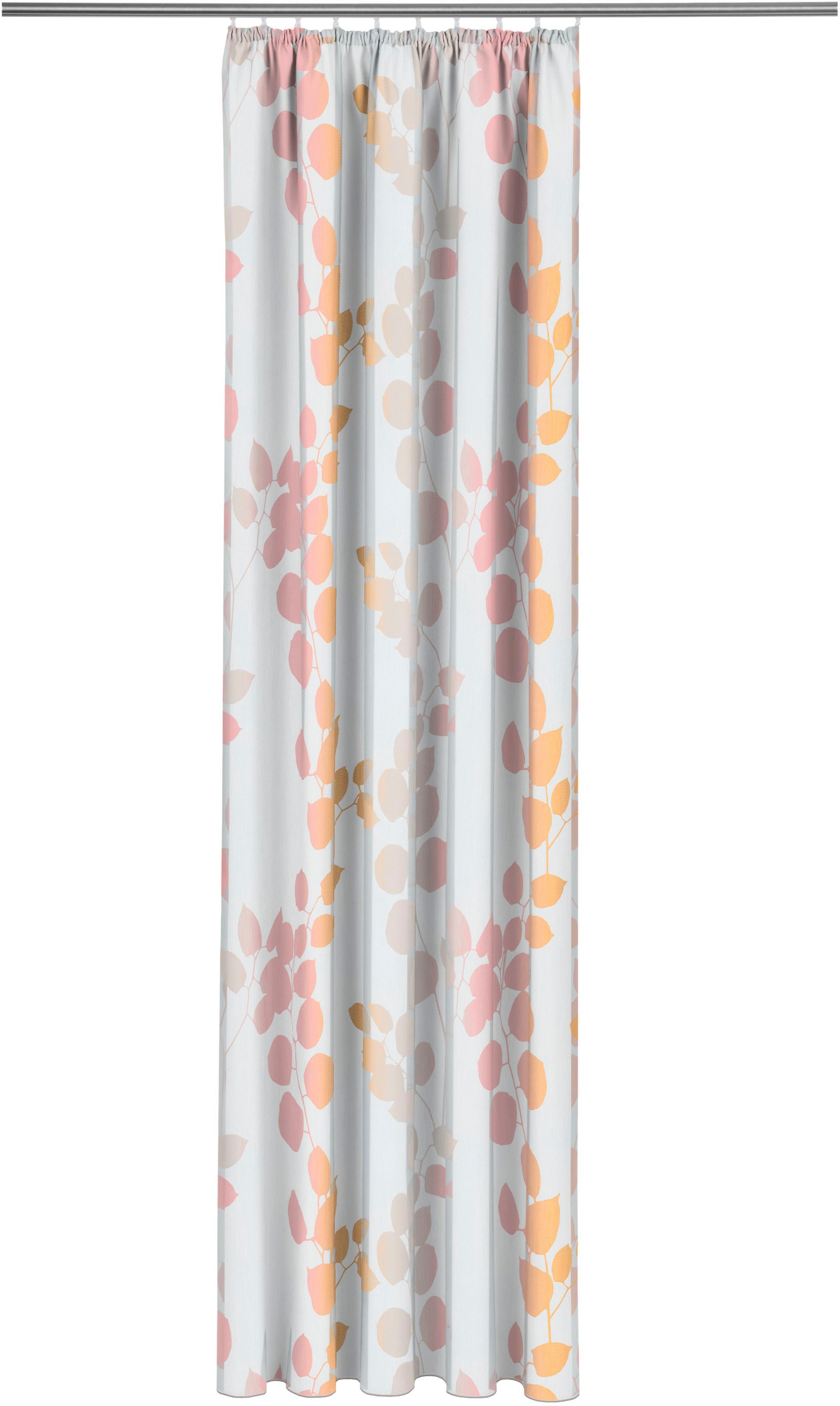 ADO Goldkante Gardine nach Maß »Merina«, (1 St.), transparent, Polyester, Viskose, floral kaufen
