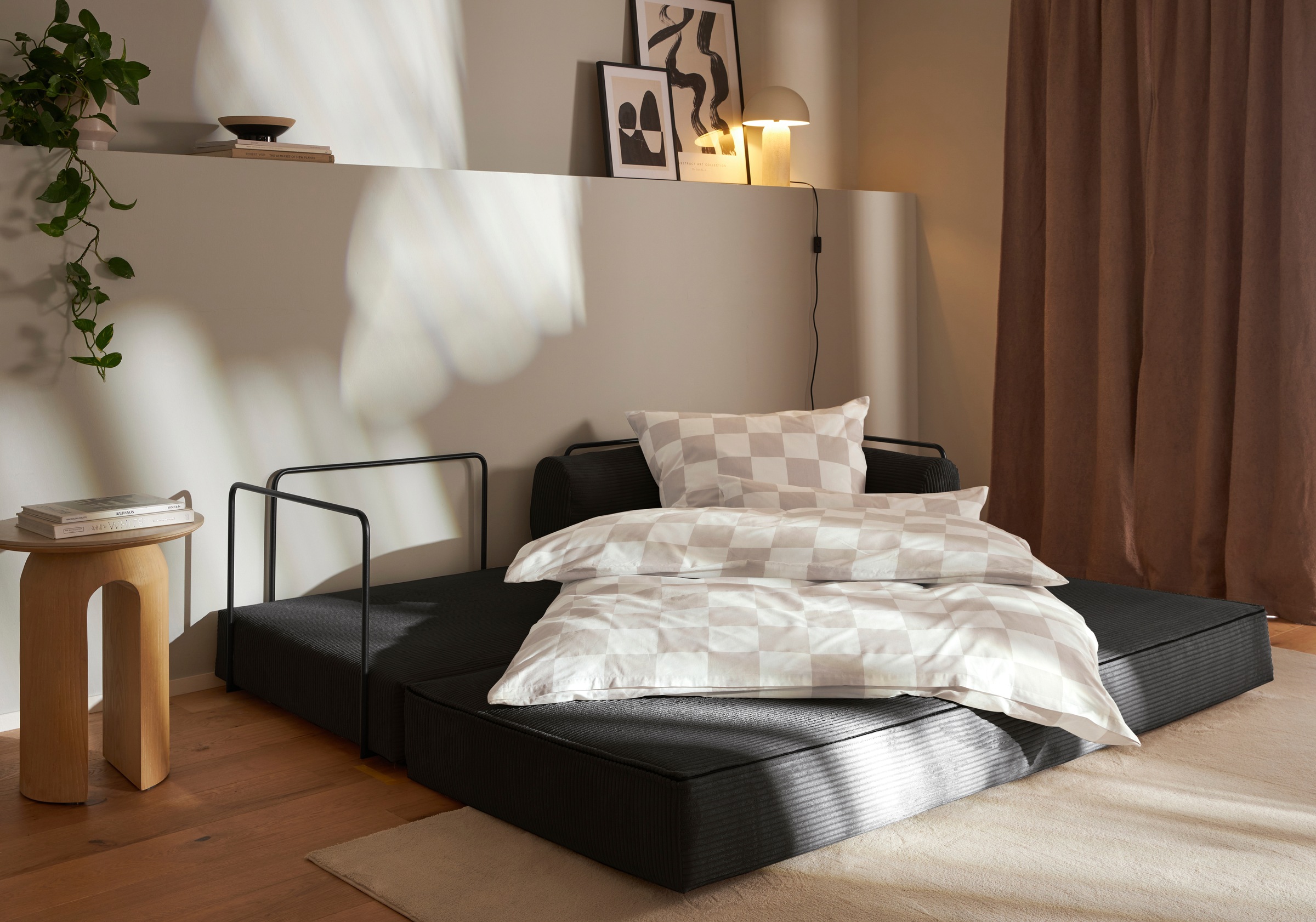 homsy by Ana Johnson Schlafsofa "Folda, Dauerschläfer, Breite 206 cm, Liege günstig online kaufen