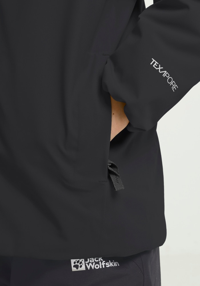 Jack Wolfskin Skijacke »FLOWLINE JKT KIDS«, mit Kapuze