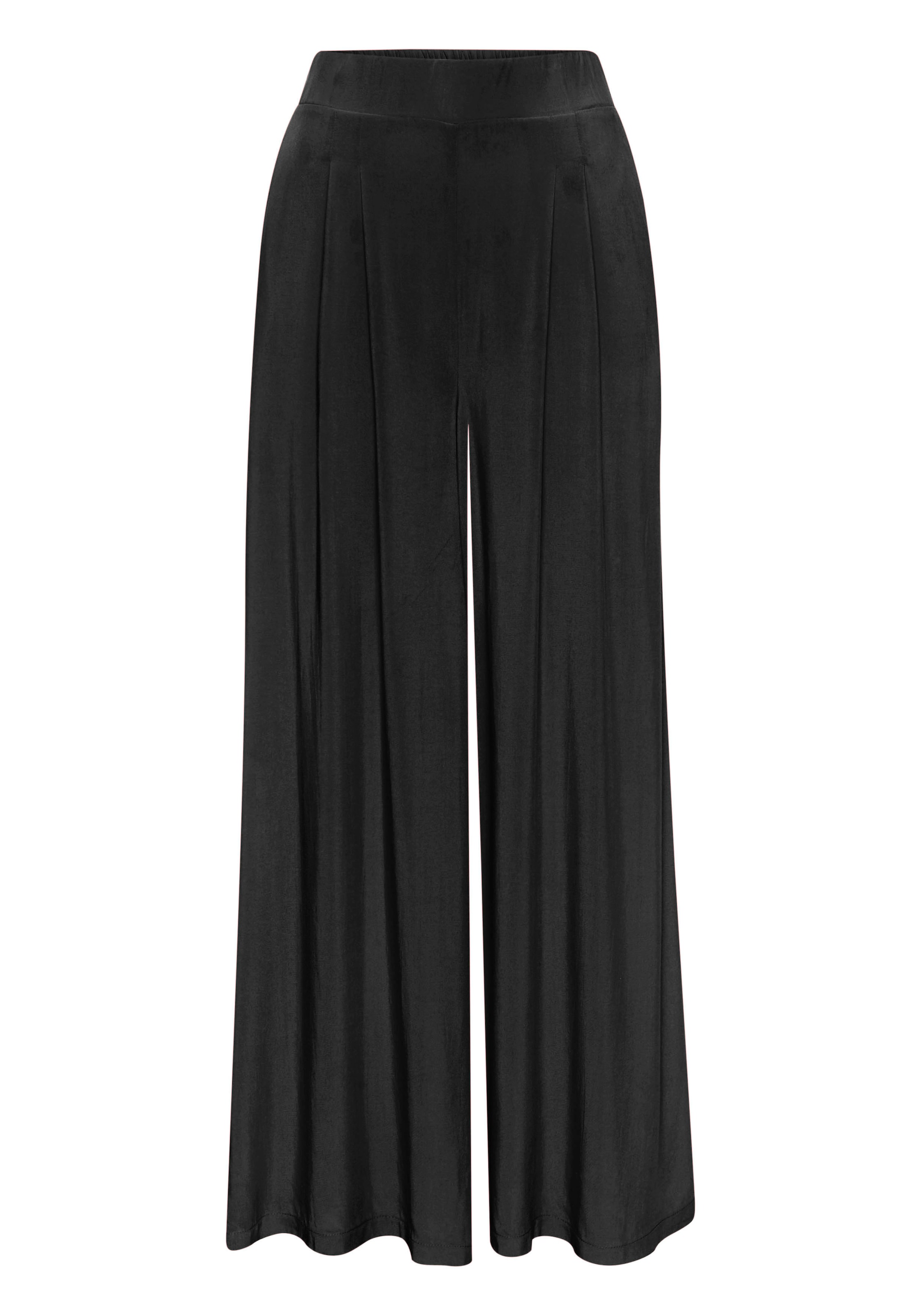 Buffalo Palazzohose, mit Seitennahttaschen, Sommerhose, Wide-Leg